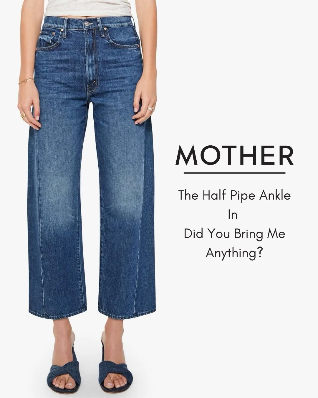 RESTOCK! MOTHER Half Pipe Ankle In Three Colors.
