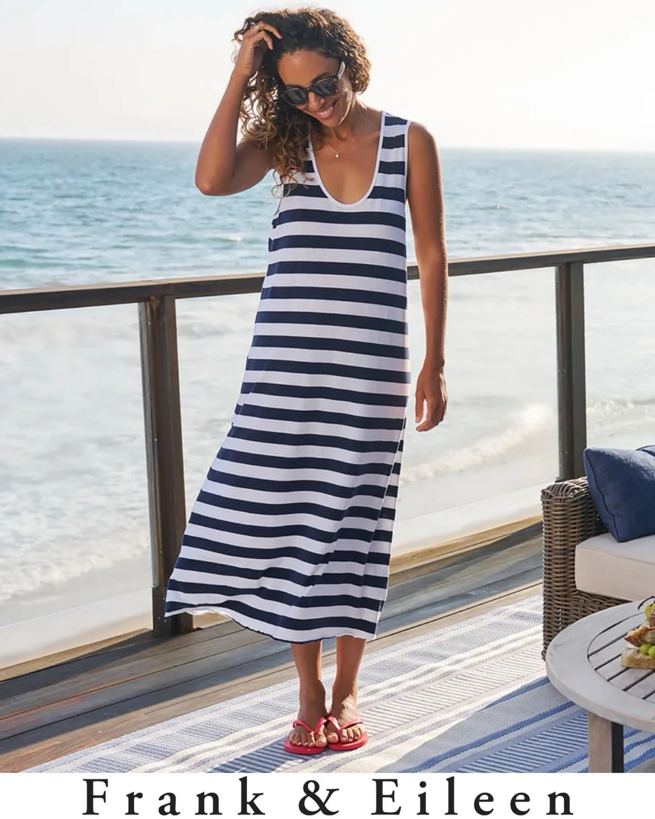 Just In From Frank &amp; Eileen! Dylan Scoop Neck Maxi Dress.