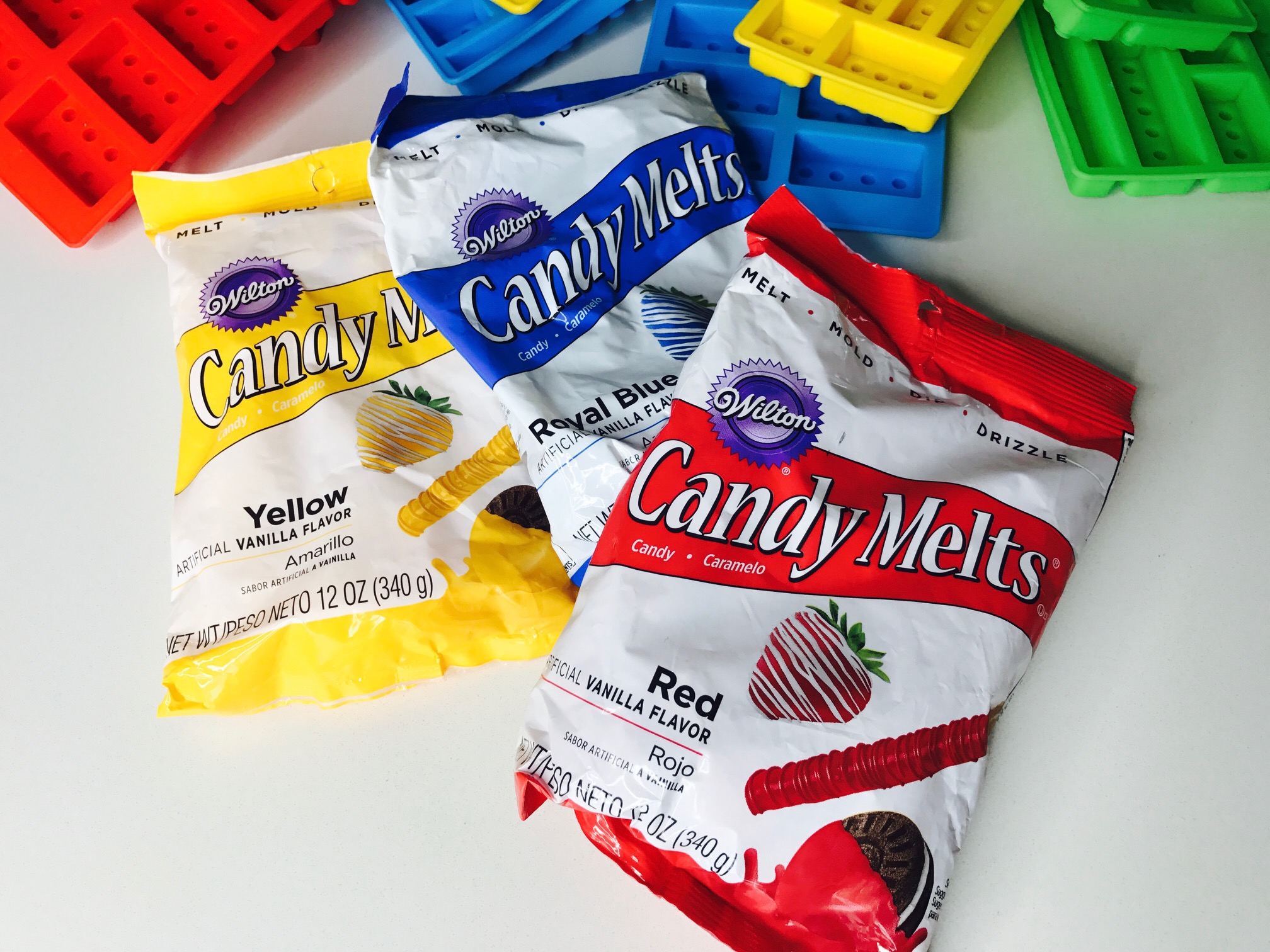 Candy melts are the best! Perfect for cake toppers and chocolate LEGOS!