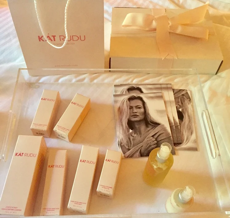 Here's Kat's skin care line. Loving her Jewel Oil!
