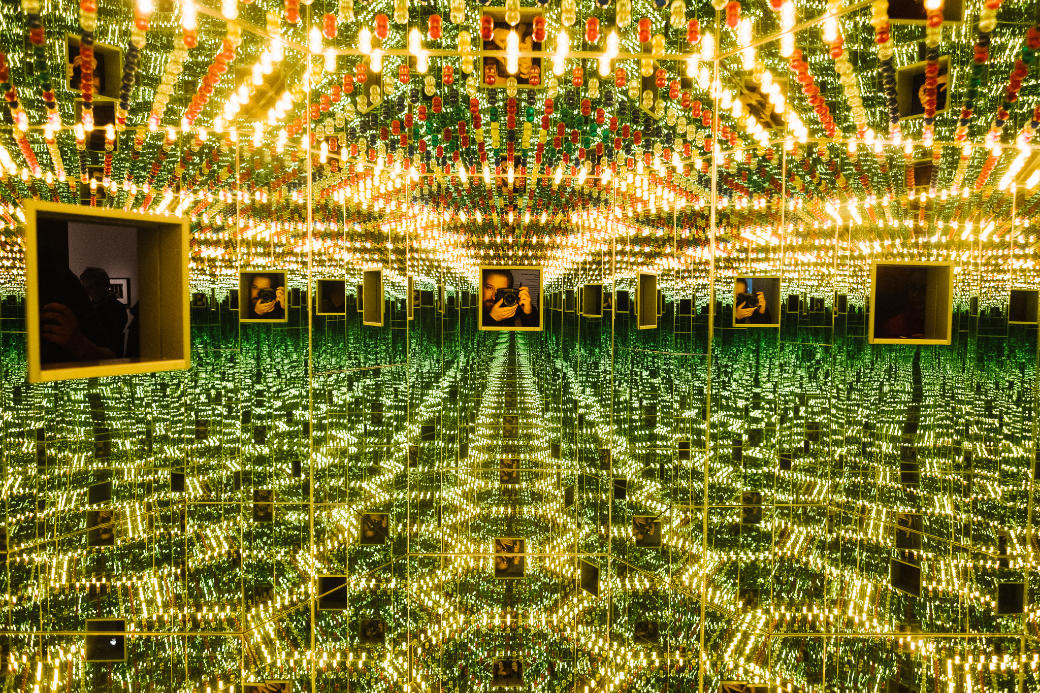 Yayoi Kusama Infinity Mirrors 03/22/17. Photo Credit: Nicholas Karlin www.nicholaskarlin.com