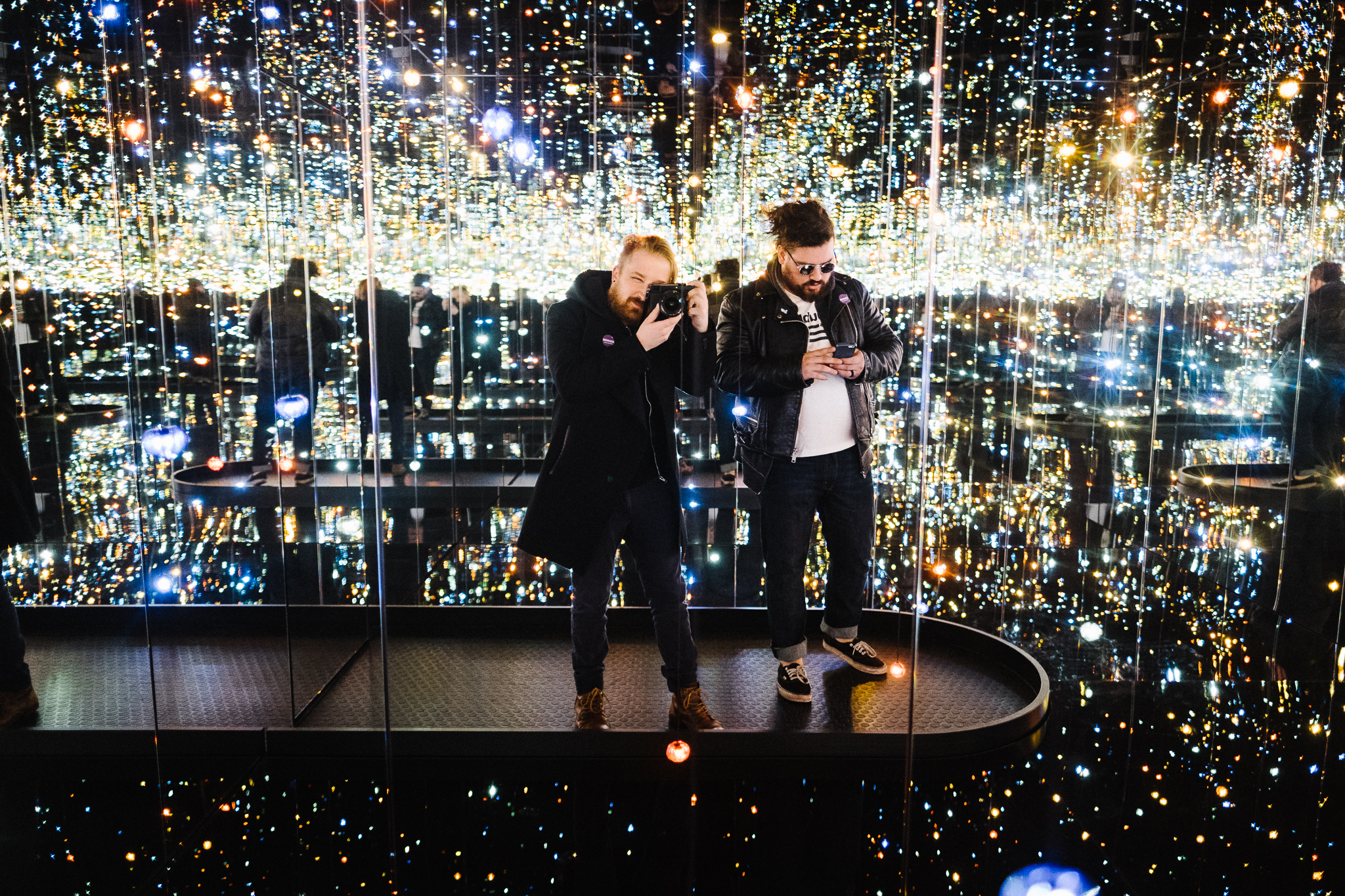 Yayoi Kusama Infinity Mirrors 03/22/17. Photo Credit: Nicholas Karlin www.nicholaskarlin.com