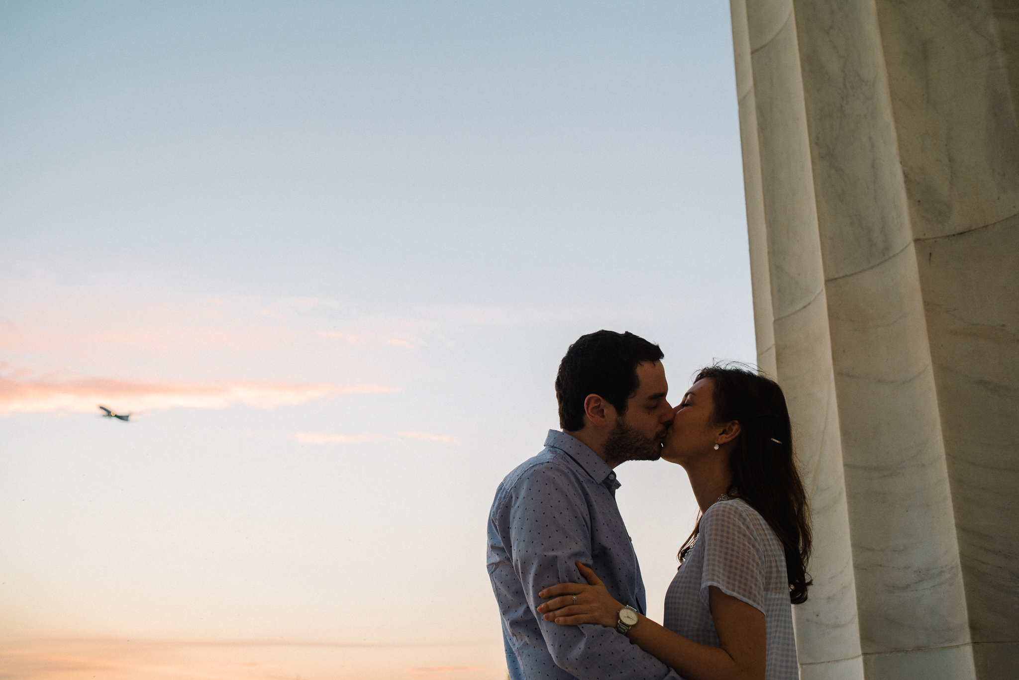 Mark and Christine engagement in Washington DC 04/11/17. Photo Credit: Nicholas Karlin www.karlinvillondo.com