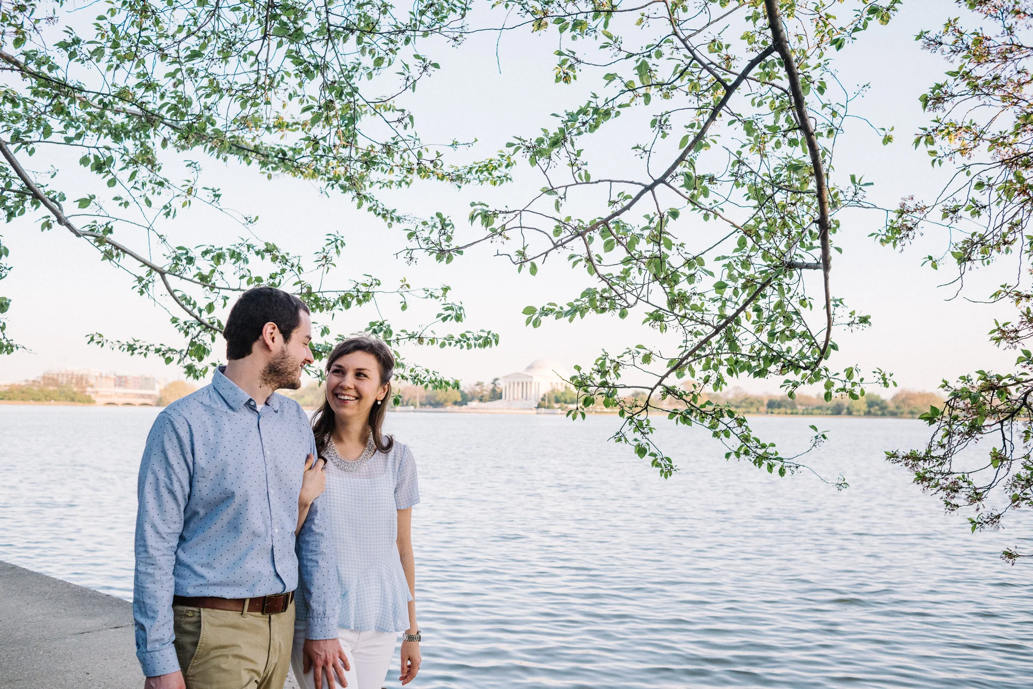 Mark and Christine engagement in Washington DC 04/11/17. Photo Credit: Nicholas Karlin www.karlinvillondo.com