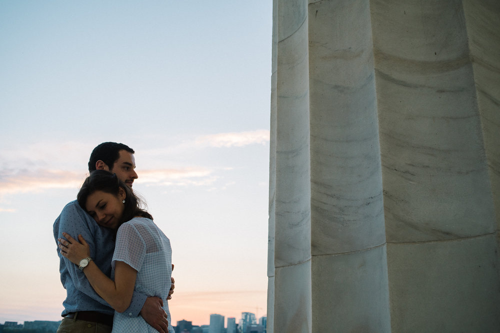  Mark and Christine engagement in Washington DC 04/11/17. Photo Credit: Nicholas Karlin www.karlinvillondo.com 