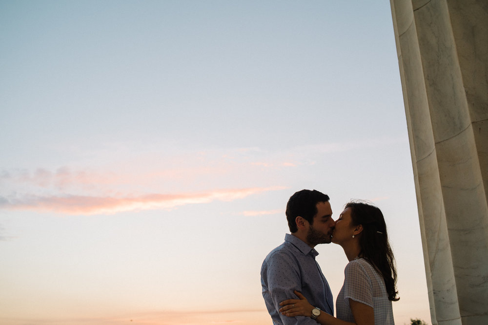  Mark and Christine engagement in Washington DC 04/11/17. Photo Credit: Nicholas Karlin www.karlinvillondo.com 