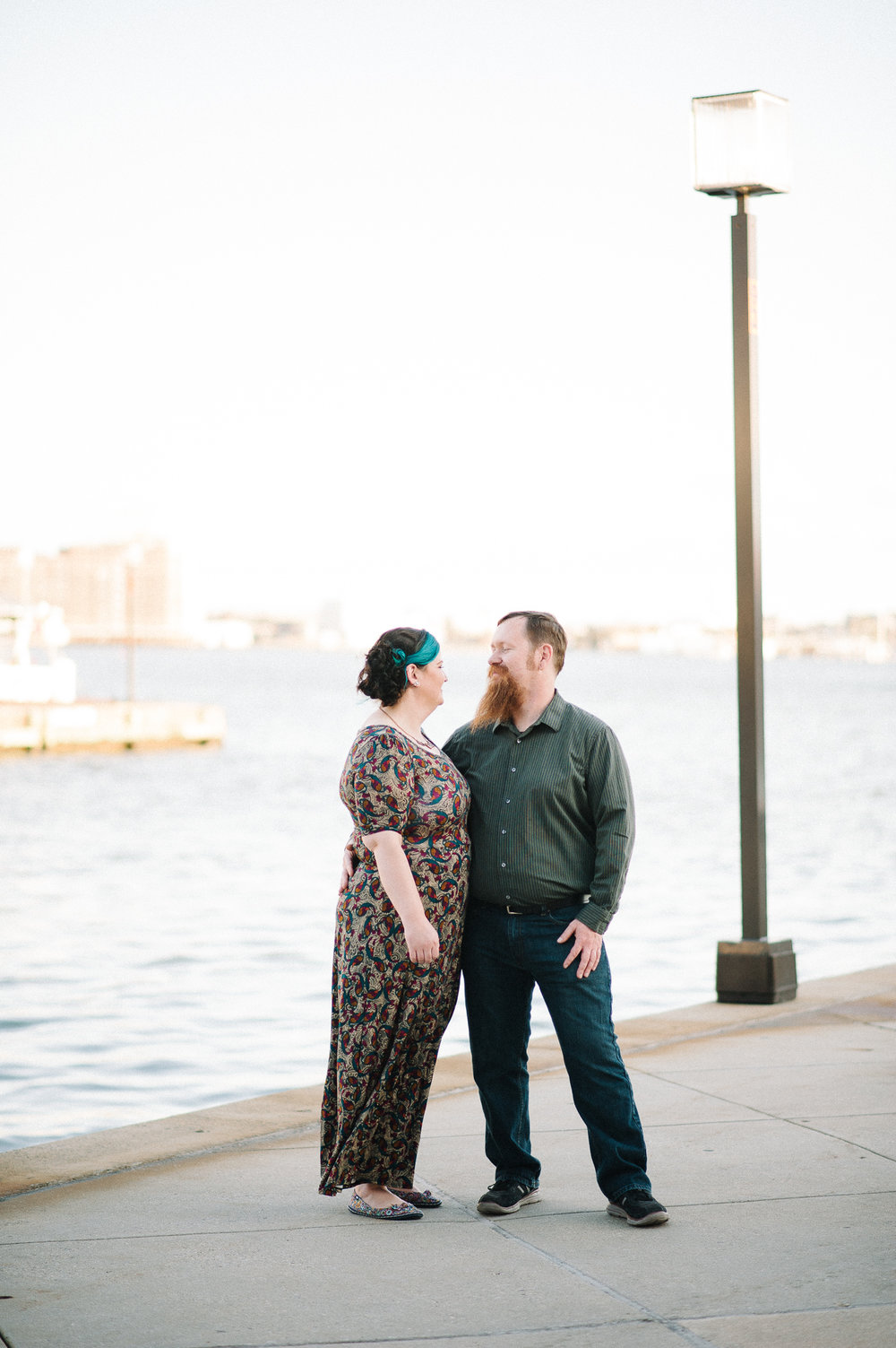  Bonnie and Josh Engagement in Baltimore, MD 04/04/17.  Photo Credit: Nicholas Karlin www.karlinvillondo.com 