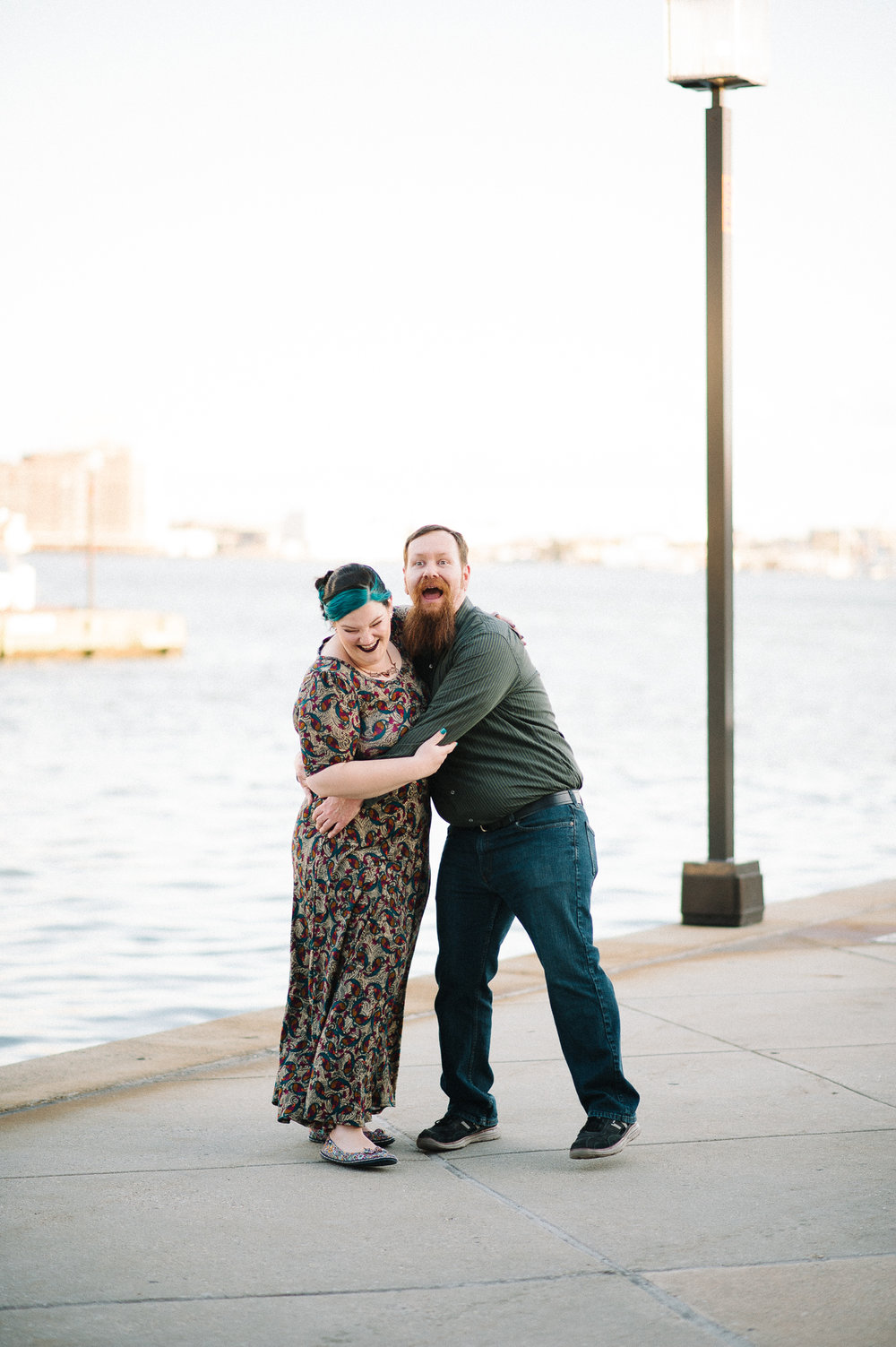  Bonnie and Josh Engagement in Baltimore, MD 04/04/17.  Photo Credit: Nicholas Karlin www.karlinvillondo.com 