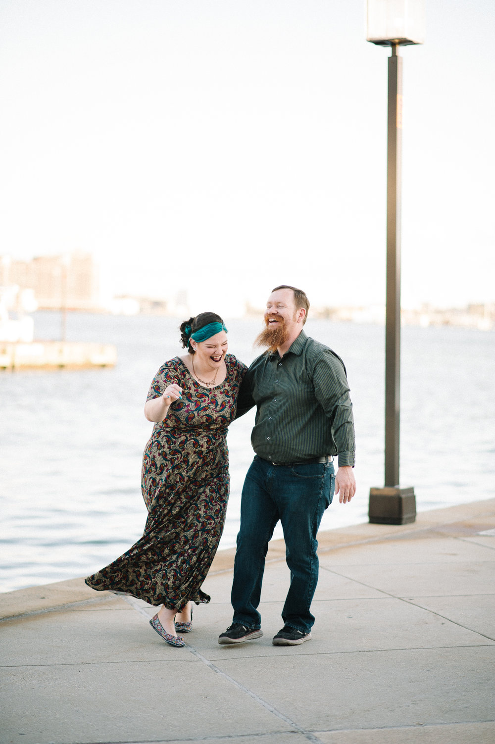  Bonnie and Josh Engagement in Baltimore, MD 04/04/17.  Photo Credit: Nicholas Karlin www.karlinvillondo.com 