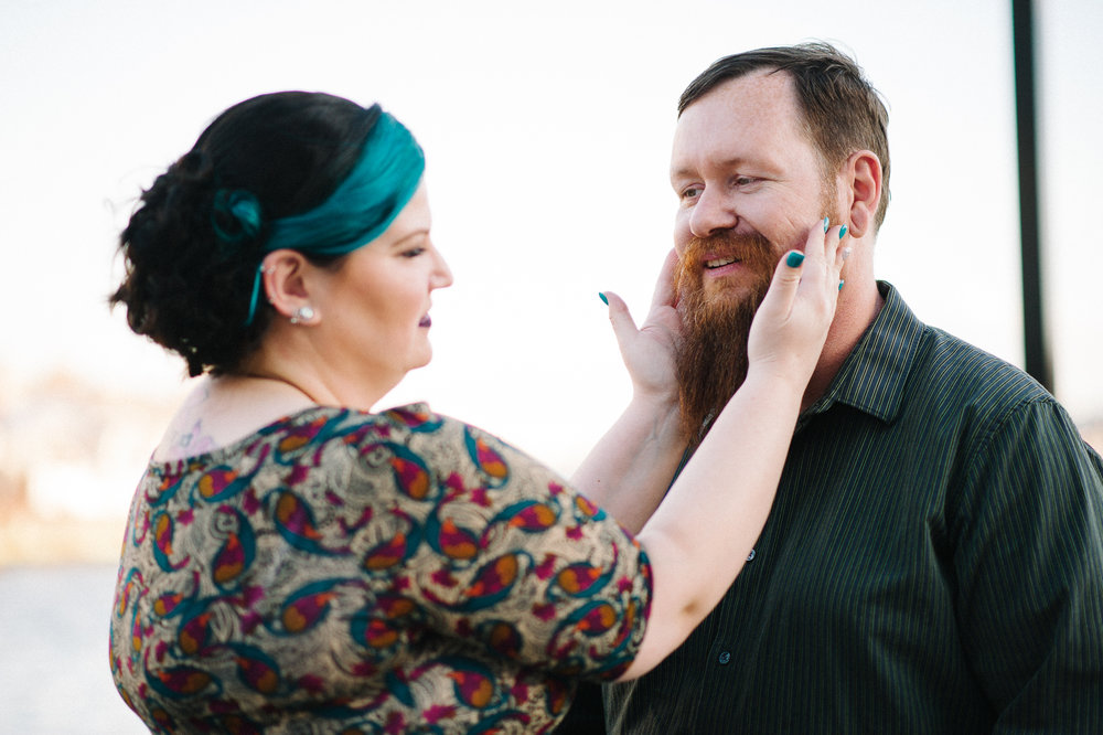  Bonnie and Josh Engagement in Baltimore, MD 04/04/17.  Photo Credit: Nicholas Karlin www.karlinvillondo.com 