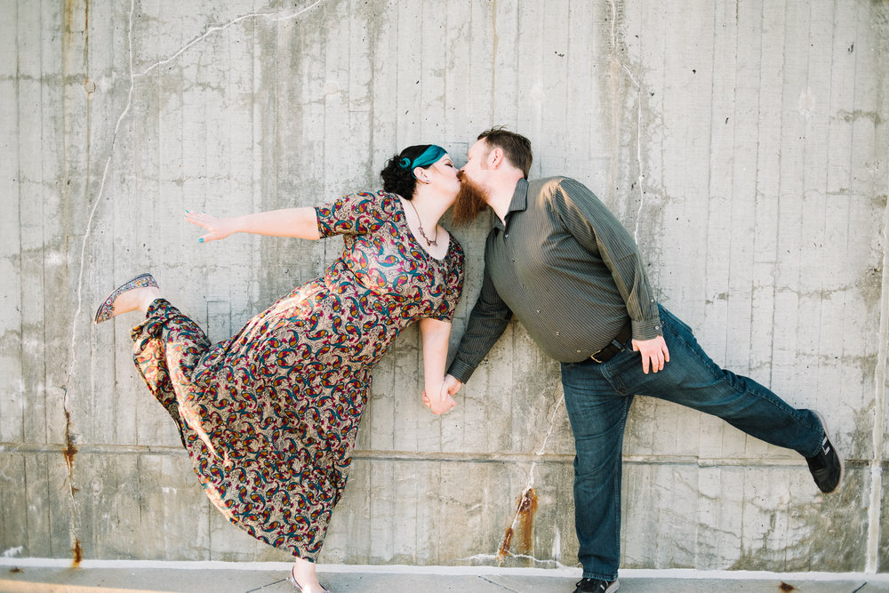  Bonnie and Josh Engagement in Baltimore, MD 04/04/17.  Photo Credit: Nicholas Karlin www.karlinvillondo.com 