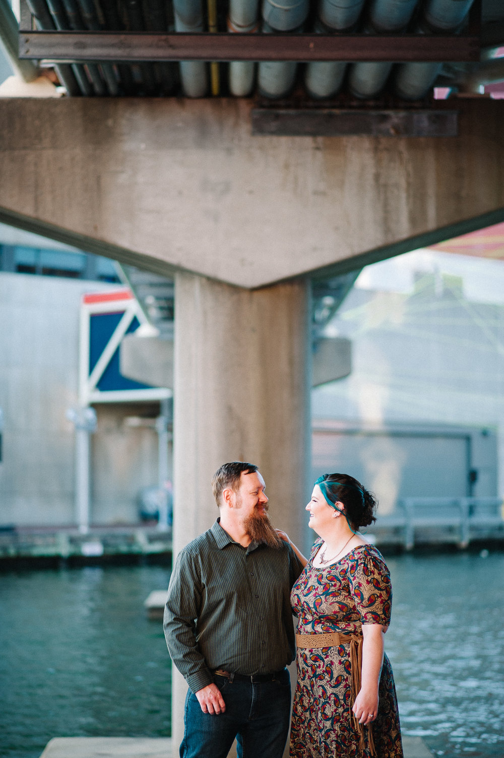  Bonnie and Josh Engagement in Baltimore, MD 04/04/17.  Photo Credit: Nicholas Karlin www.karlinvillondo.com 