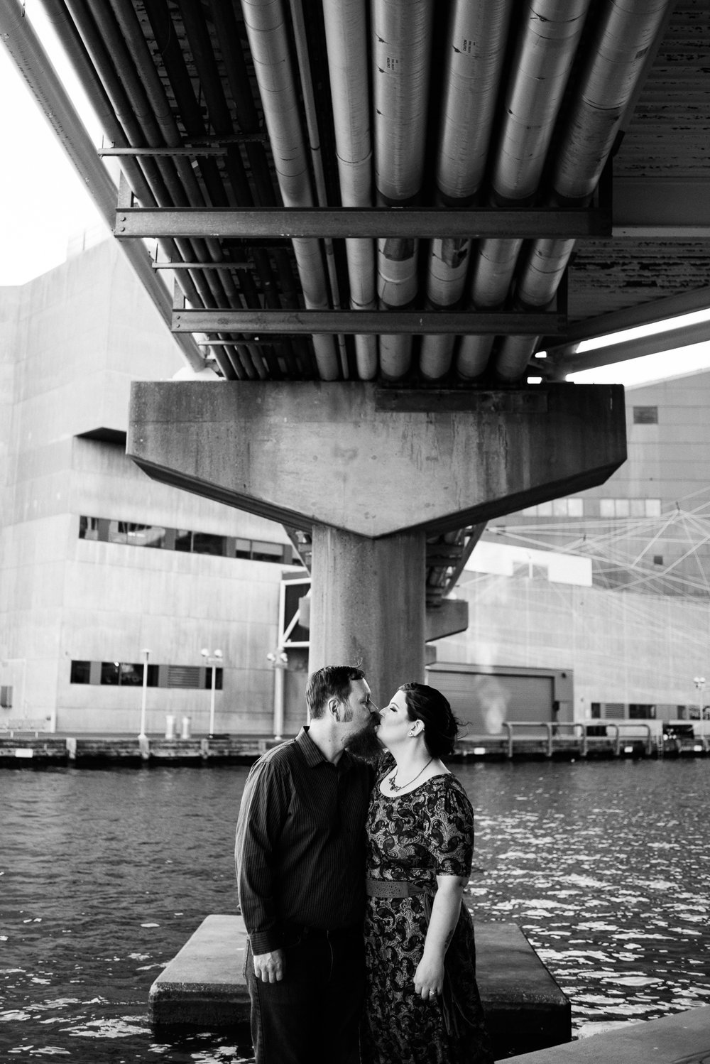  Bonnie and Josh Engagement in Baltimore, MD 04/04/17.  Photo Credit: Nicholas Karlin www.karlinvillondo.com 