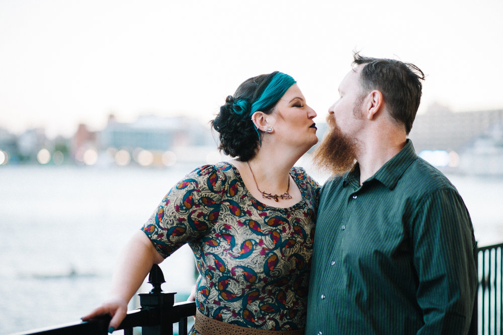  Bonnie and Josh Engagement in Baltimore, MD 04/04/17.  Photo Credit: Nicholas Karlin www.karlinvillondo.com 