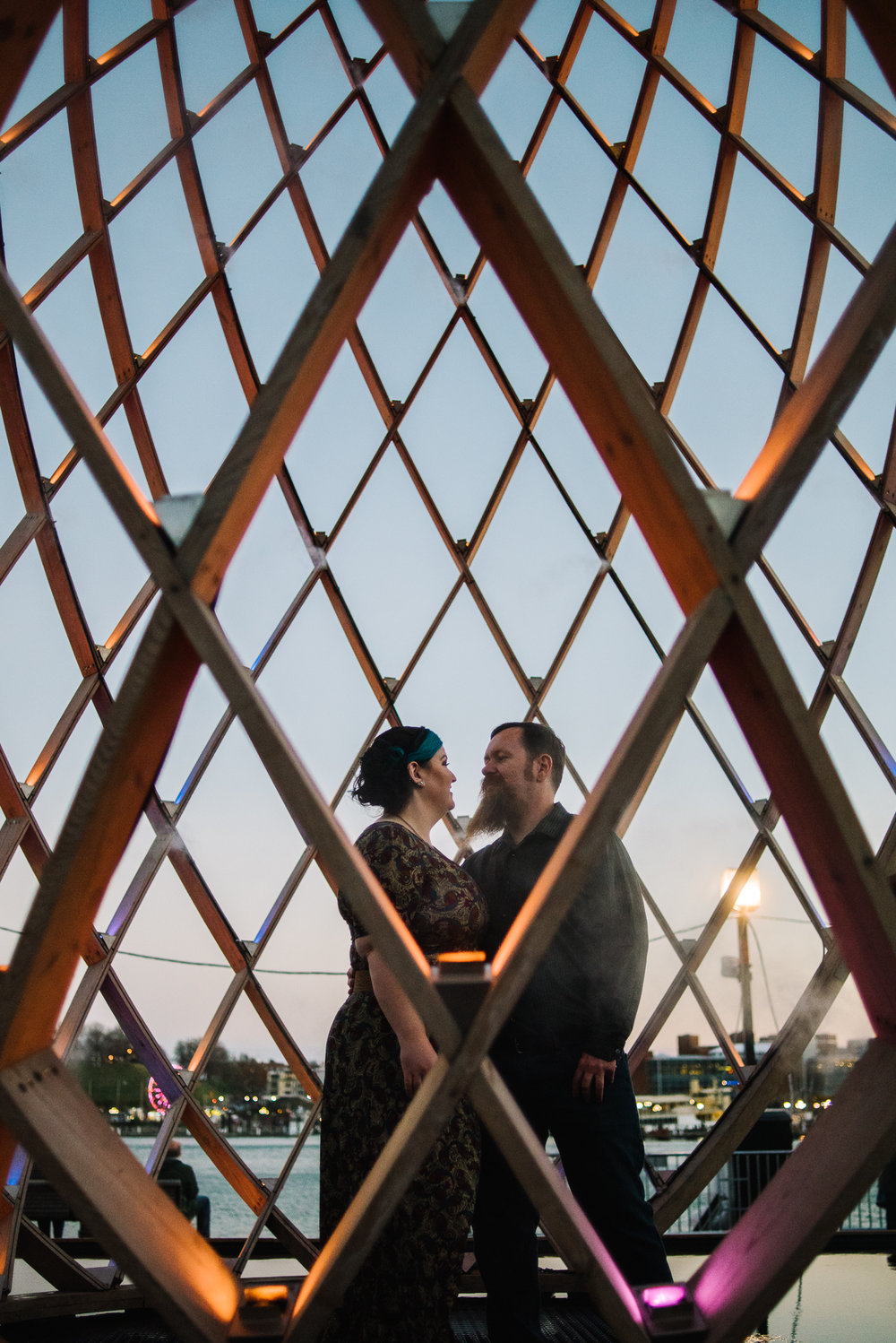  Bonnie and Josh Engagement in Baltimore, MD 04/04/17.  Photo Credit: Nicholas Karlin www.karlinvillondo.com 