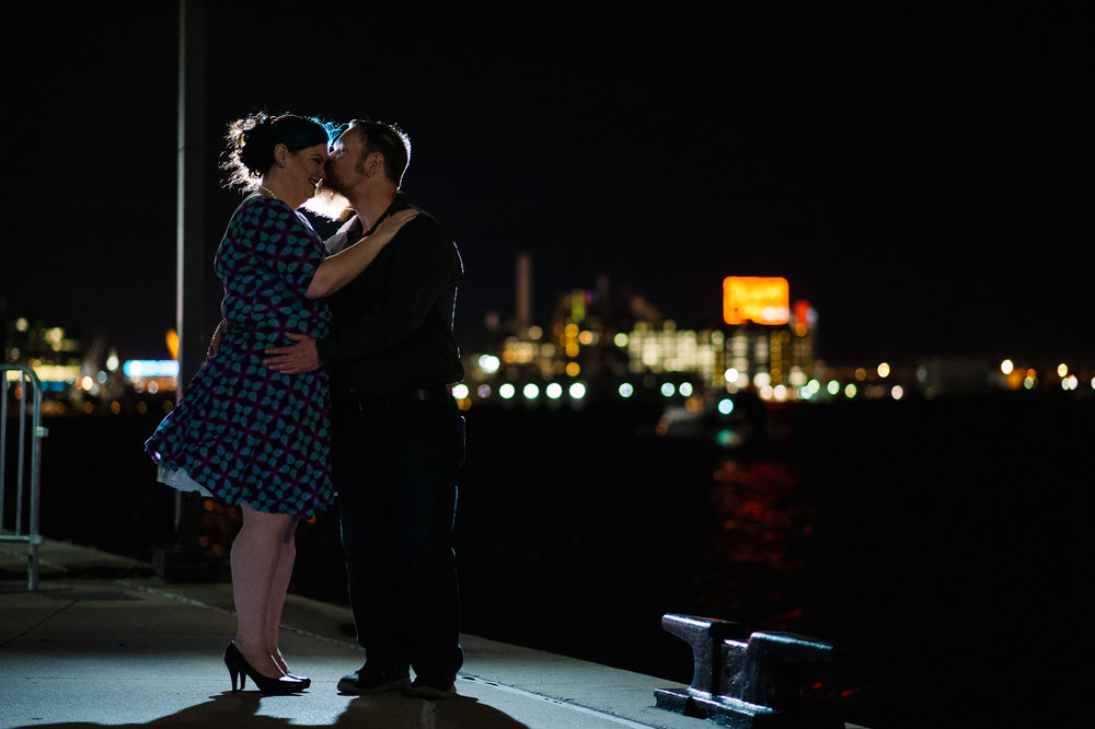  Bonnie and Josh Engagement in Baltimore, MD 04/04/17.  Photo Credit: Nicholas Karlin www.karlinvillondo.com 