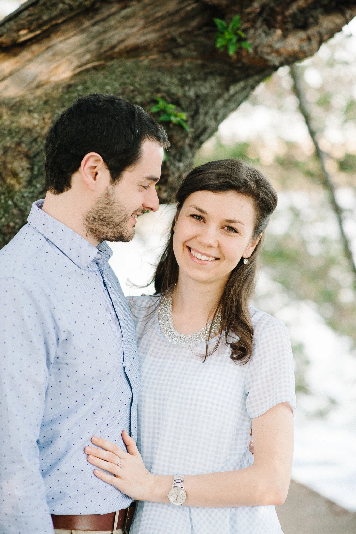 Mark and Christine engagement in Washington DC 04/11/17. Photo Credit: Nicholas Karlin www.karlinvillondo.com