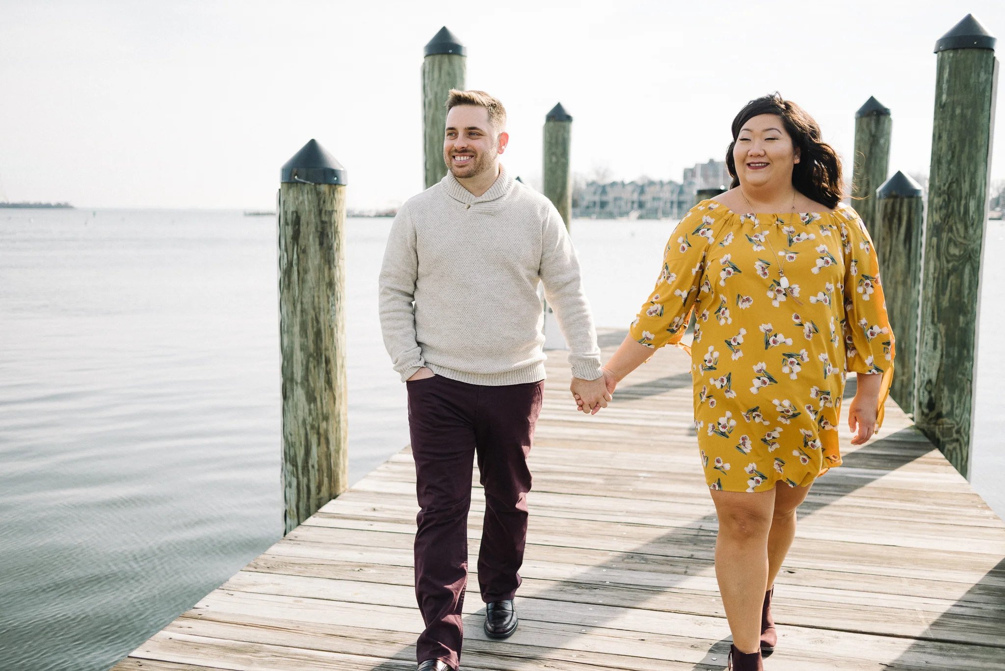 Kristi & Lee's Engagement Session in Annapolis, Maryland