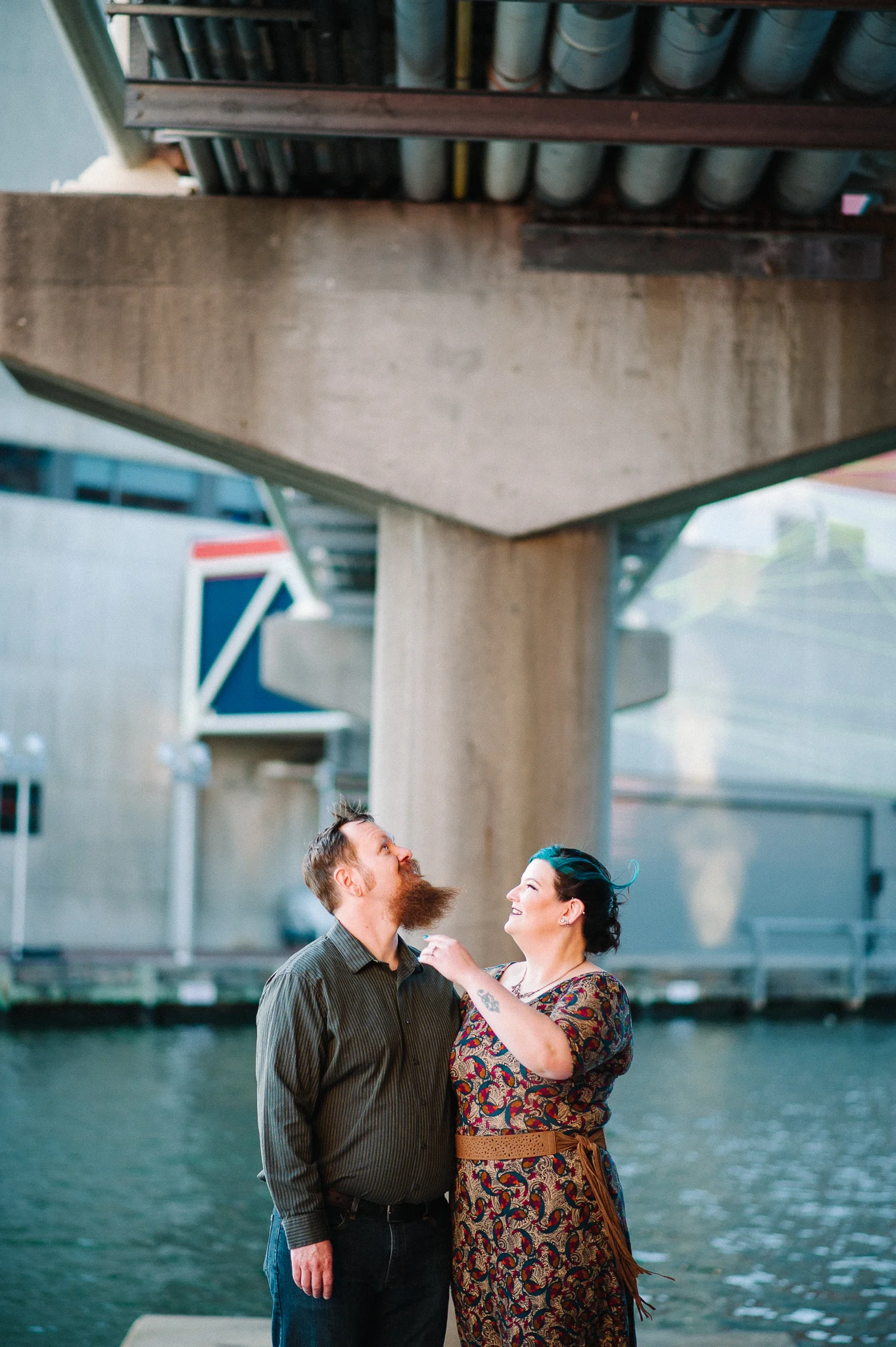 Bonnie and Josh Engagement in Baltimore, MD 04/04/17. Photo Credit: Nicholas Karlin www.karlinvillondo.com