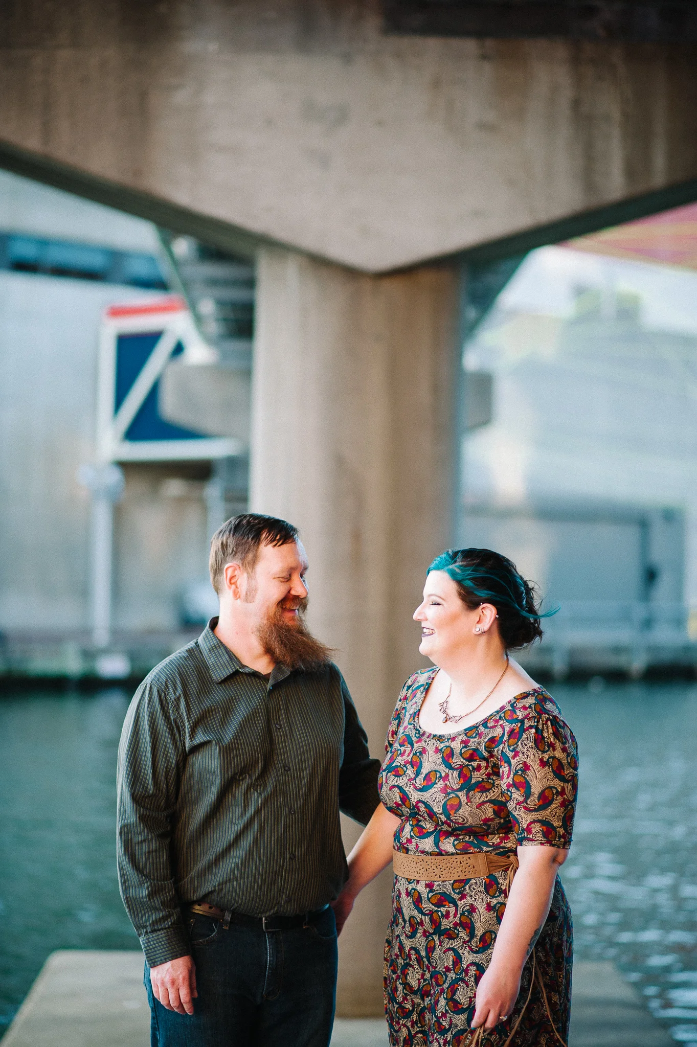 Bonnie and Josh Engagement in Baltimore, MD 04/04/17. Photo Credit: Nicholas Karlin www.karlinvillondo.com