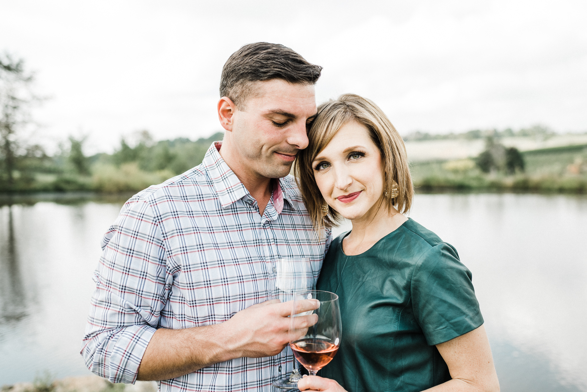 Bethany & Tony's Engagement Session at Stone Tower Winery