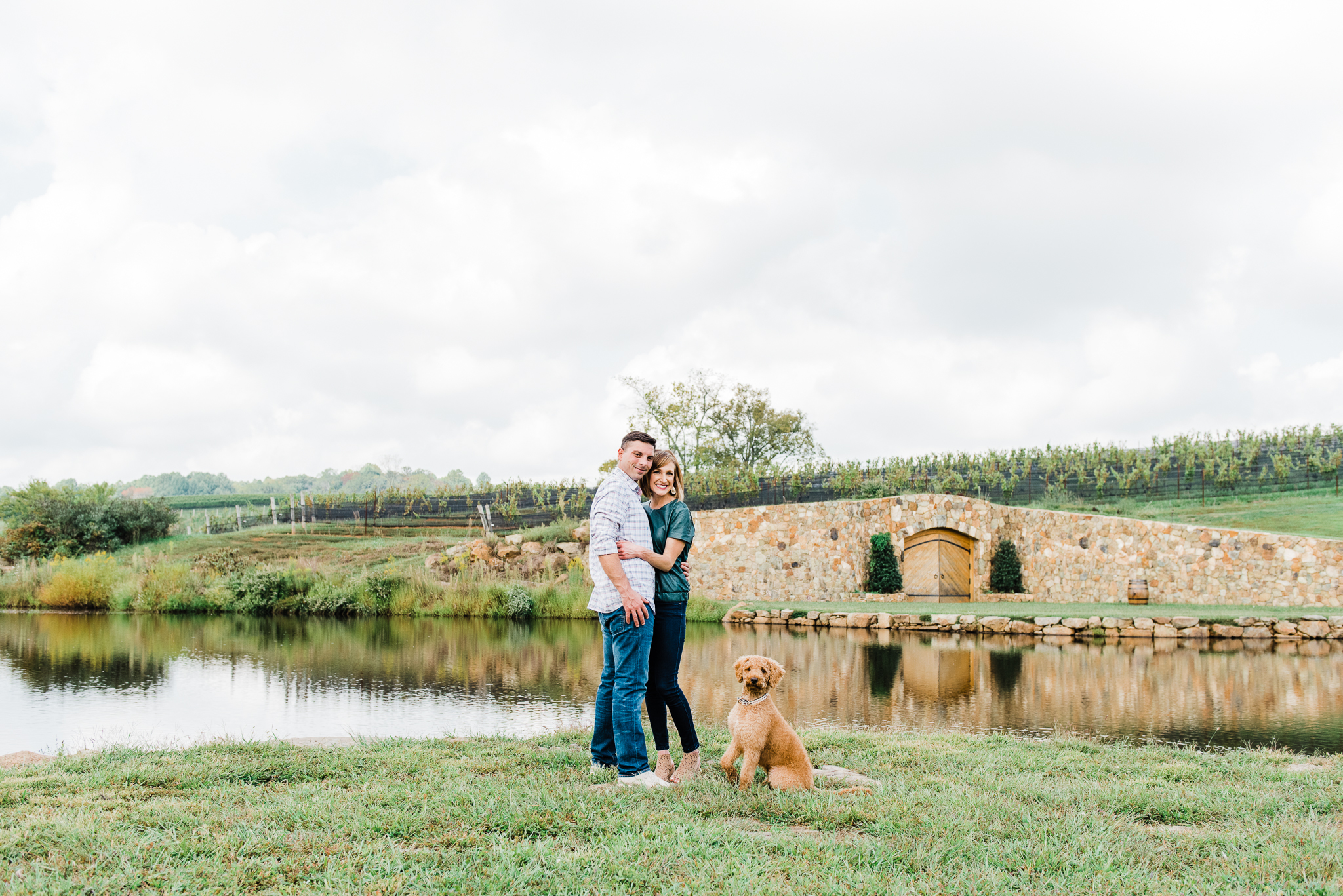 Bethany & Tony's Engagement Session at Stone Tower Winery