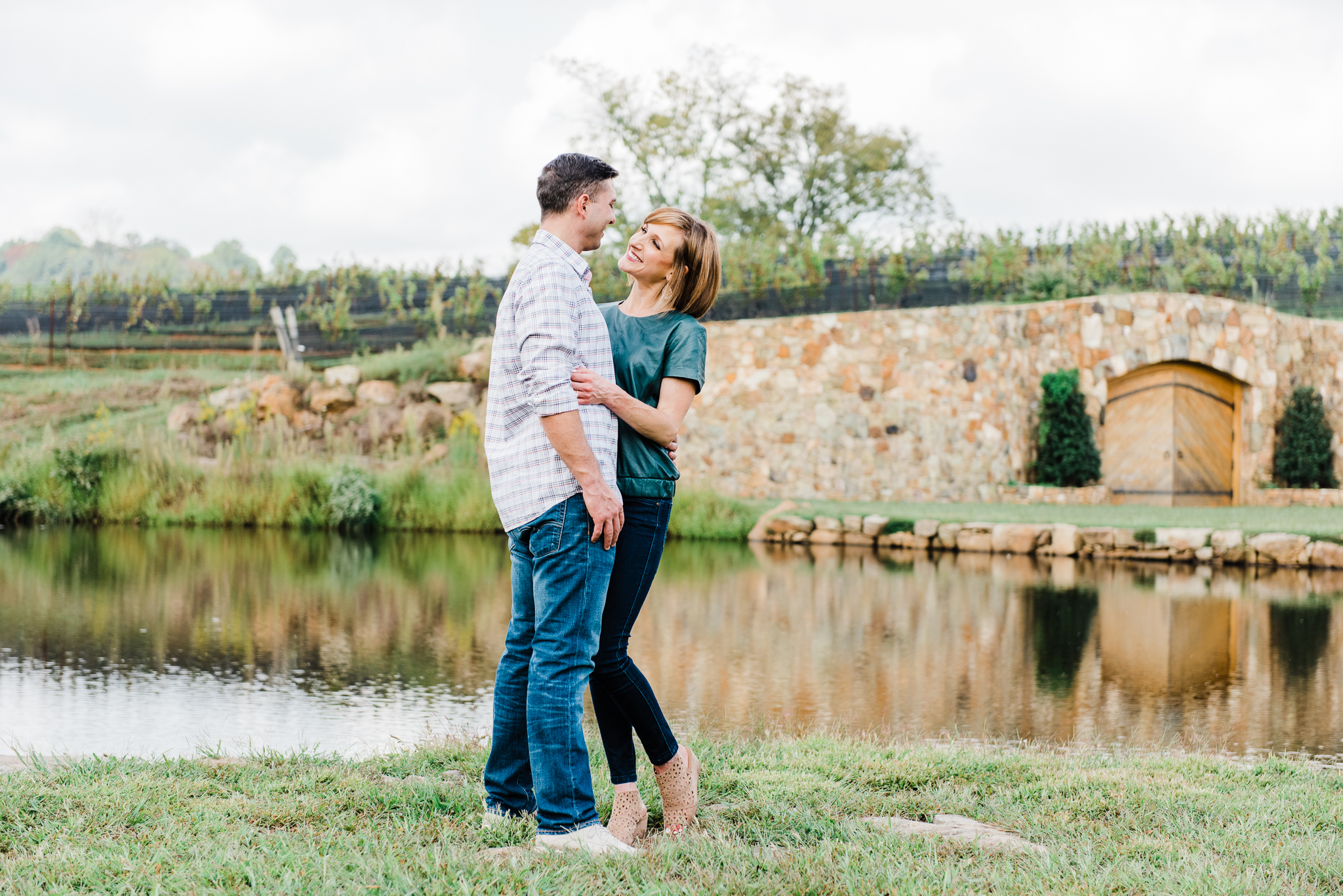 Bethany & Tony's Engagement Session at Stone Tower Winery