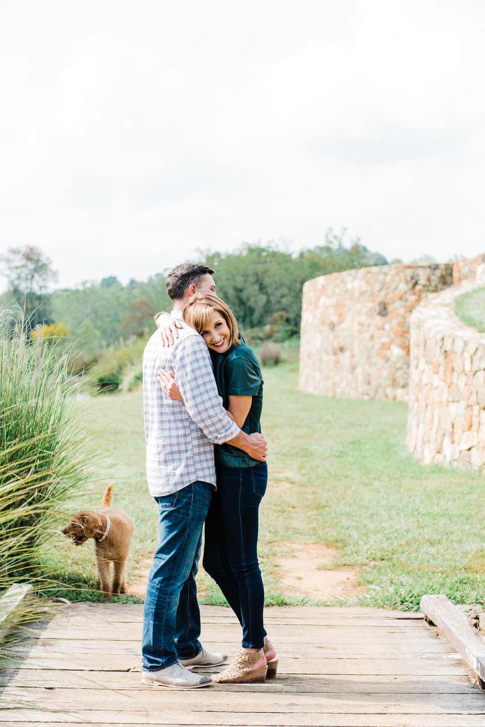 Bethany & Tony's Engagement Session at Stone Tower Winery