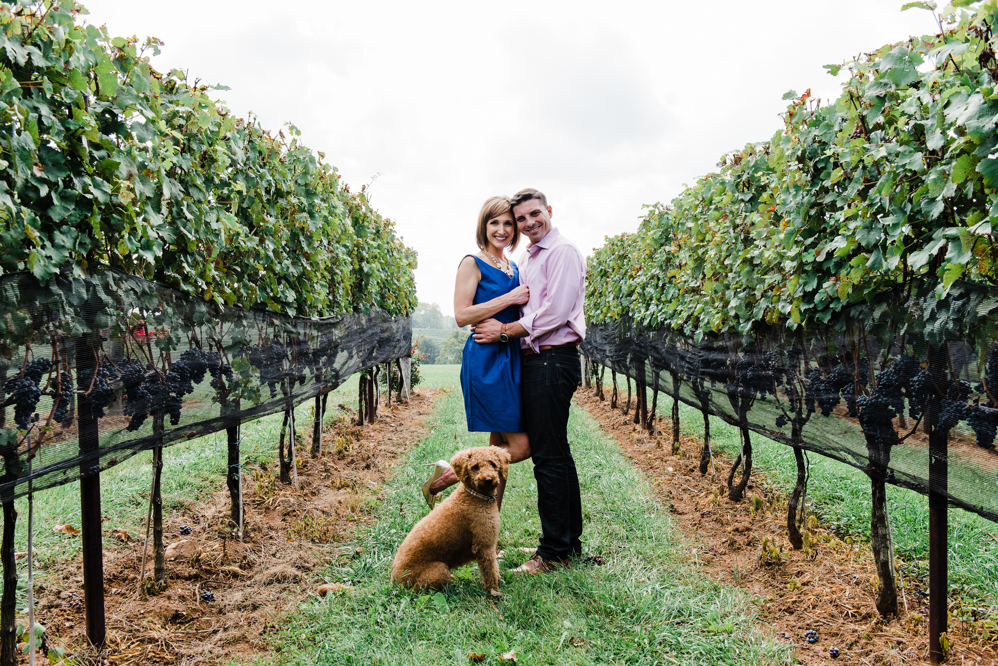 Bethany & Tony's Engagement Session at Stone Tower Winery