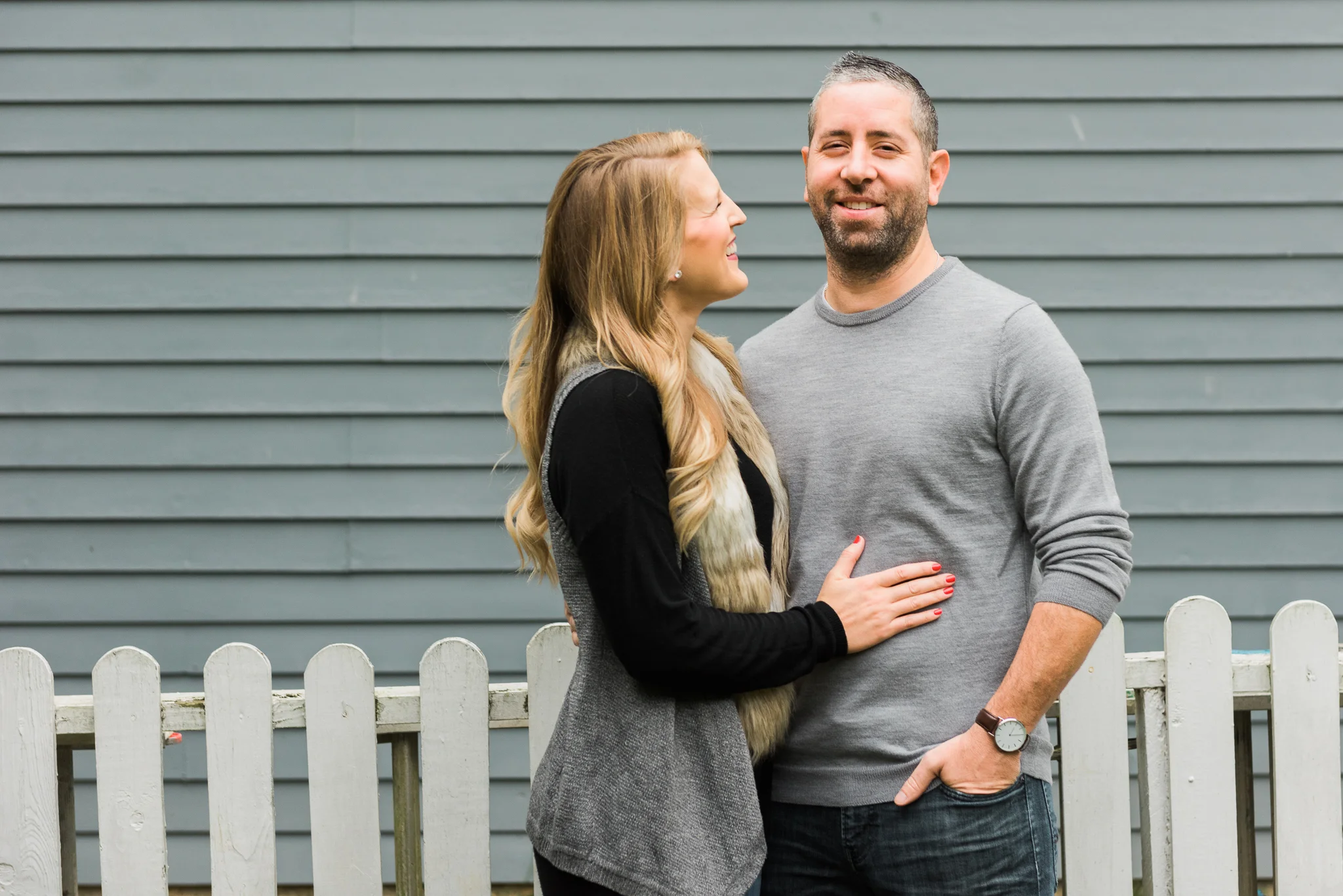 Jeremy and Katie Engagement Session in Clifton
