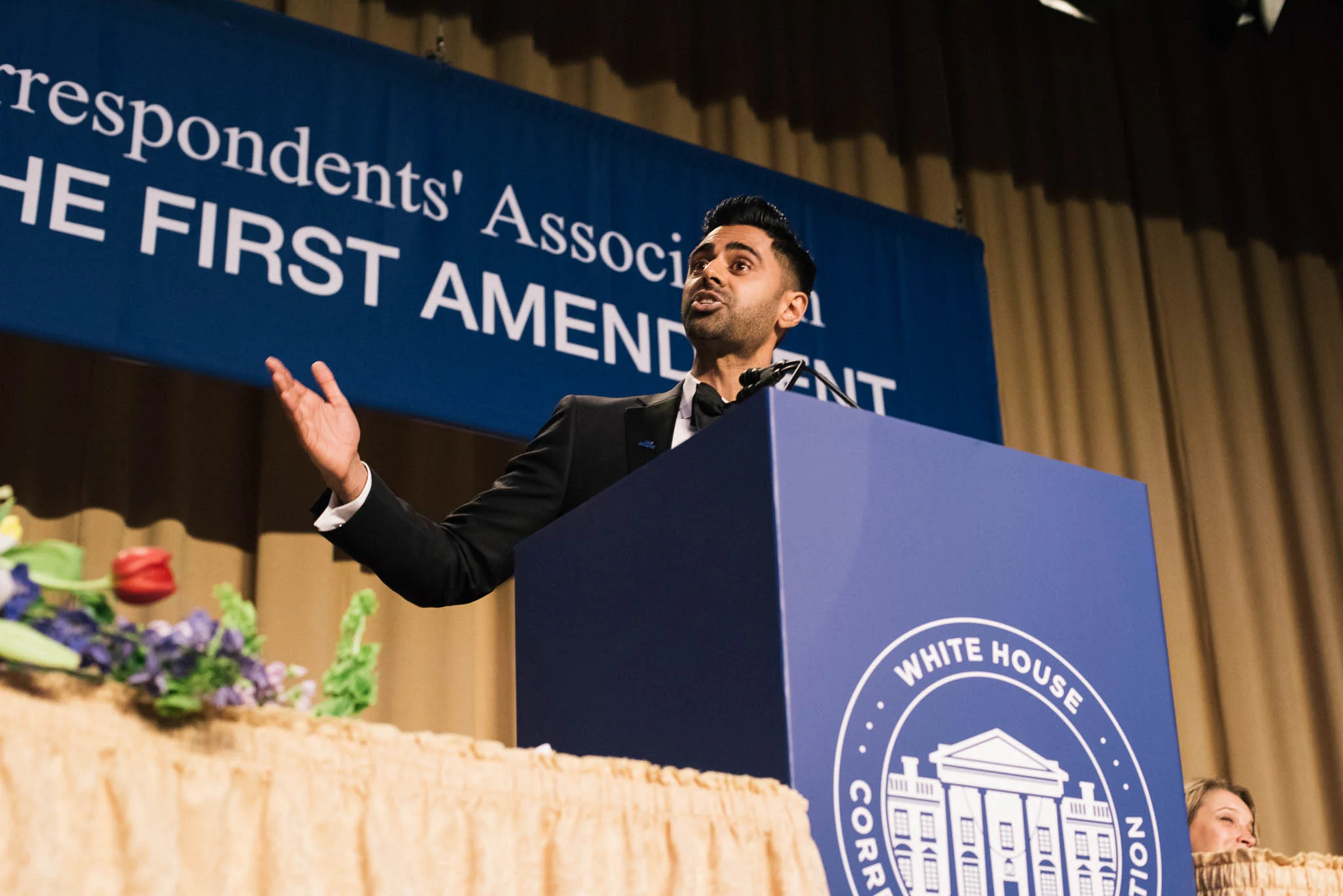 Hasan Minhaj at White House Correspondents Dinner
