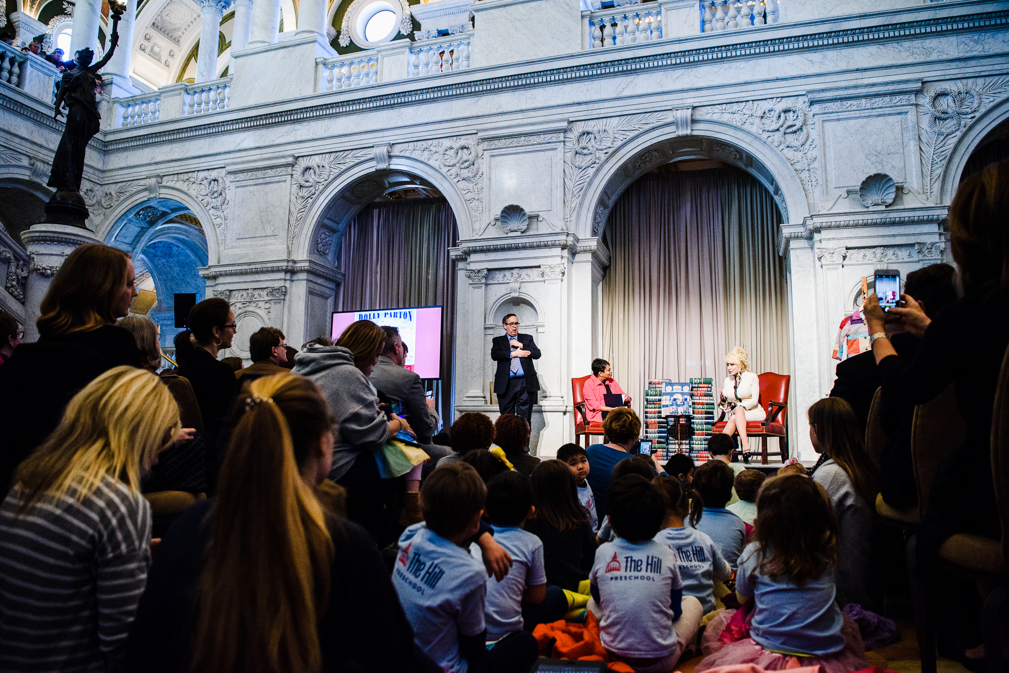 Dolly Parton's Imagination Library 100th Million Book Donation at Library of Congress