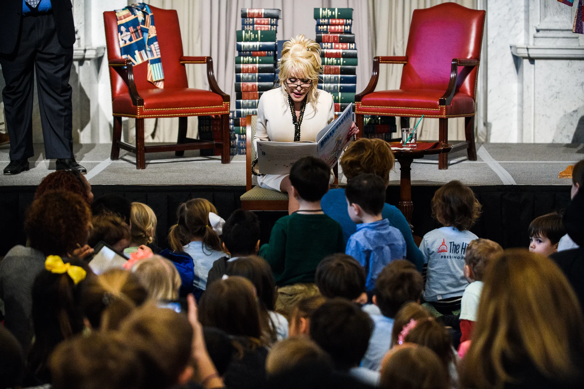 Dolly Parton's Imagination Library 100th Million Book Donation at Library of Congress
