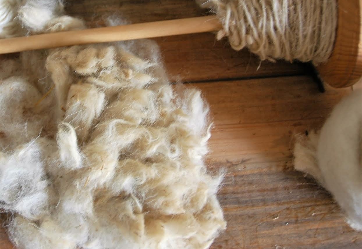 Spinning white Borrego in the grease. Photo A. Chmielewski