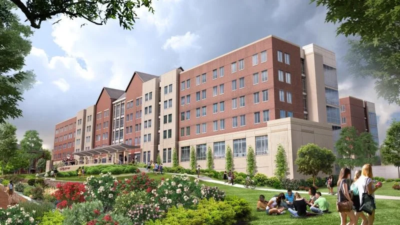 Eastern Kentucky University Martin Hall and New Hall B