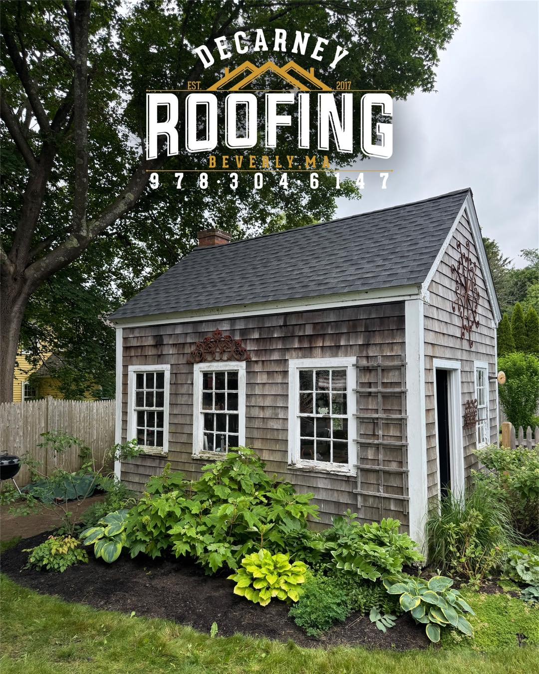 👟 We had the pleasure of re-roofing this old cobbler&rsquo;s workshop in Wenham earlier this week! 🛠️

Such a cool little structure, Jobs like this are always fun! 

#DeCarneyRoofing #DeCarneyDidIt #TheDeCarneyDifference #BeverlysRoofer #Beverly #B