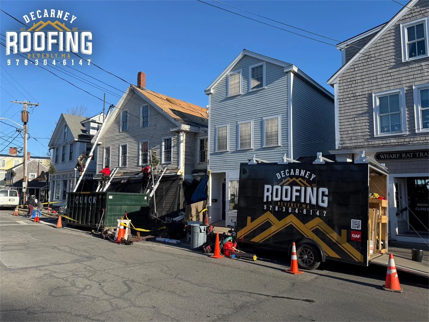 🌊 Another new roof installed for our friends at the Town of Rockport! 🏠🔨

We have built a great relationship with the city over the years. Some of you may remember the baseball field project and several other city owned buildings we have taken car
