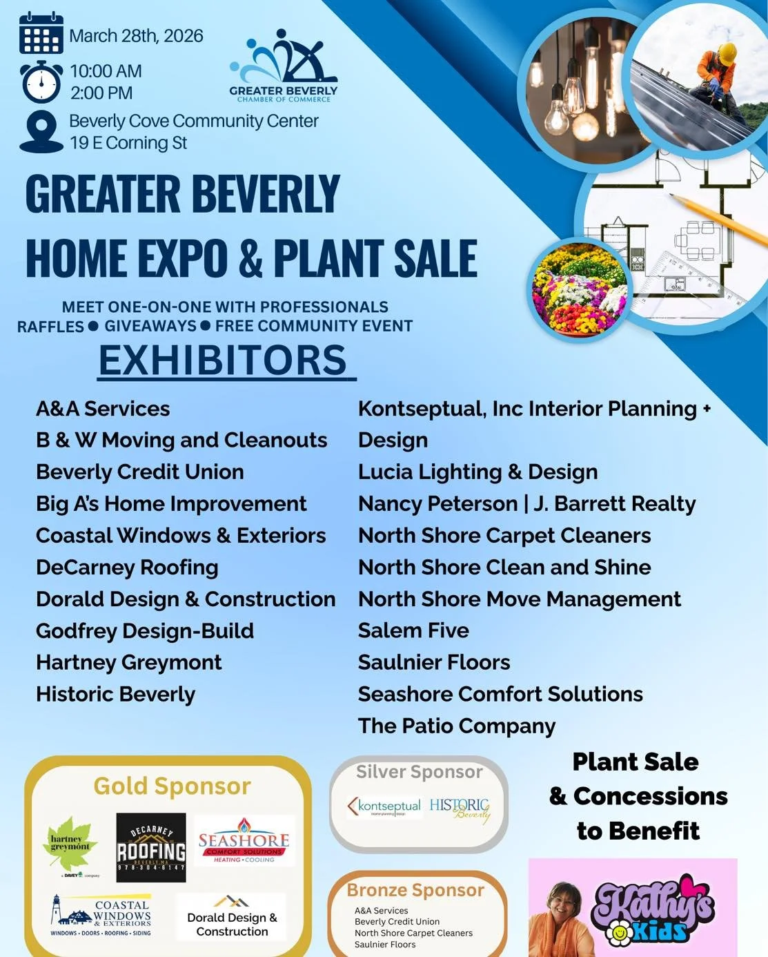 📆 Mark your calendars! March 28th from 10am-2pm we will be set up at the Beverly Home Expo &amp; Plant Sale!!! We hope to see you all there!!

#DeCarneyRoofing #DeCarneyDidIt #TheDeCarneyDifference #BeverlysRoofer #BeverlyMa #BeverlyBasedBeverlyTrus