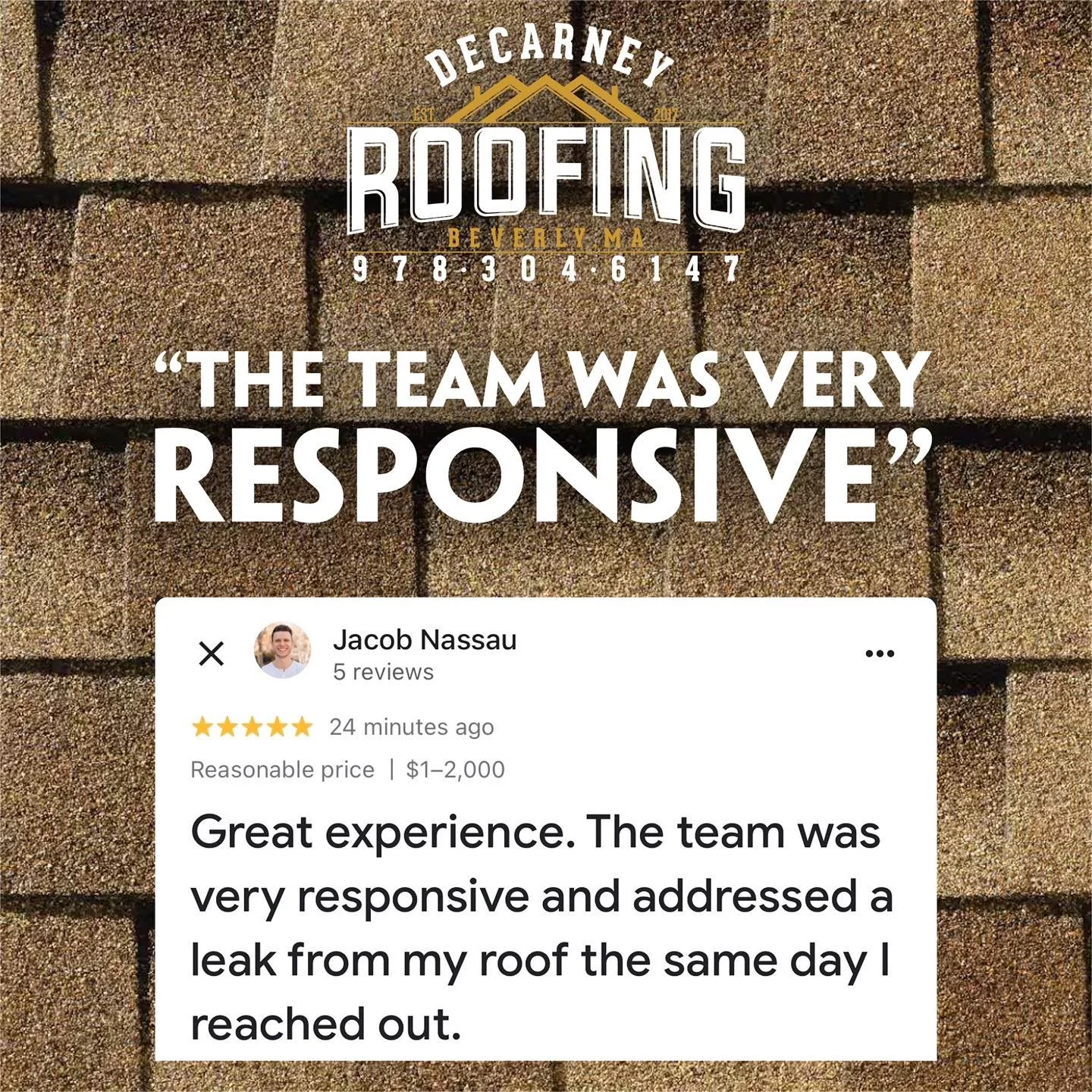 🌞 Happy Friday everyone!! Time to close out another great week with another new great Google review! 🎊

Communication throughout the entire process with the homeowner is always the most important thing for us, thank you so much Jacob for taking the