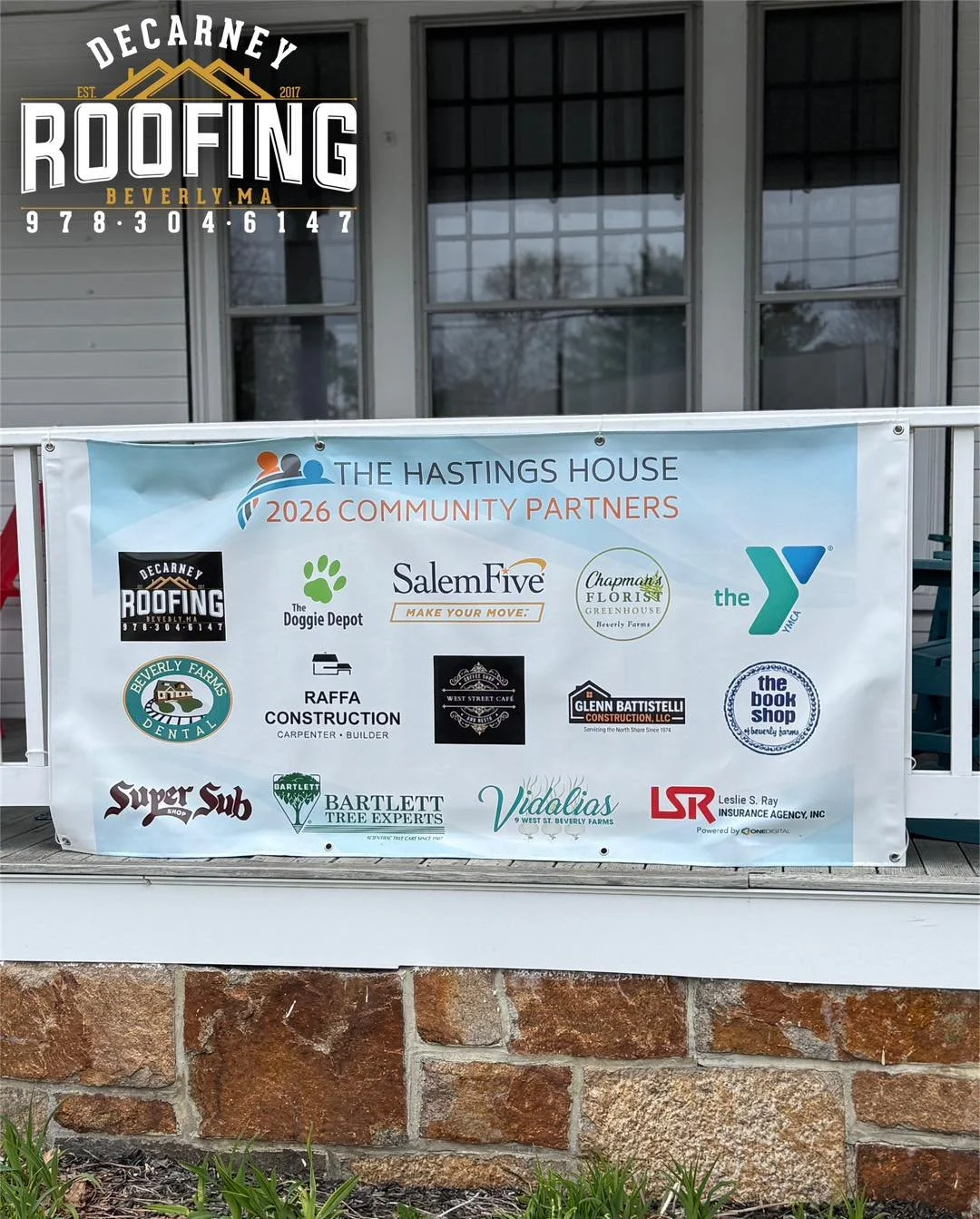 👍🏽 Proud to support The Hastings House as a 2026 Community Partner here in Beverly!

Being part of this community means everything to us. Supporting places like this is something we&rsquo;ll always stand behind! 

#BeverlyBasedBeverlyTrusted #DeCar