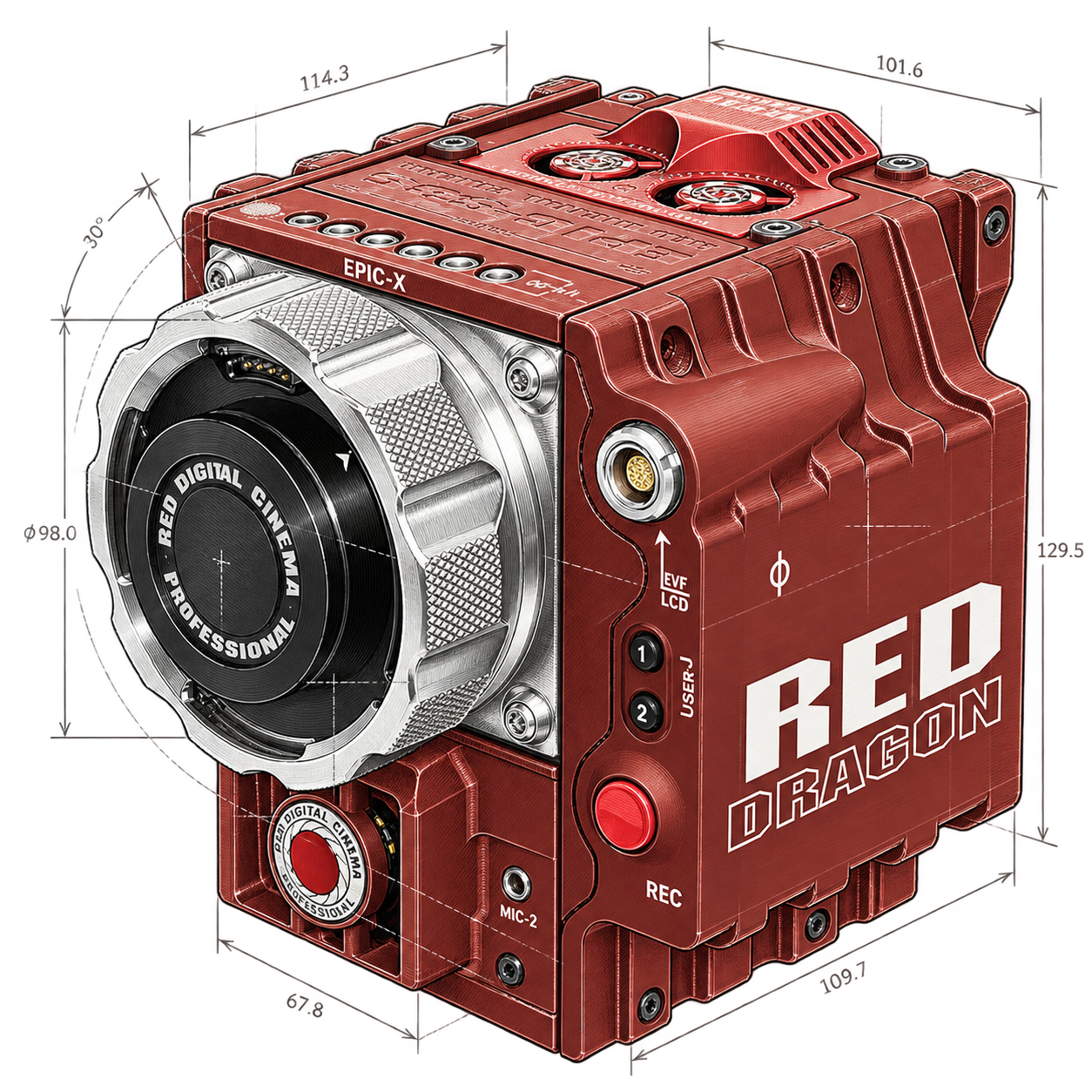 Red Epic-W 8K (Helium) — Daufenbach Camera