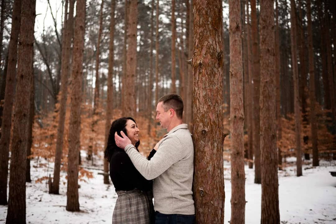 It started snowing today. I'm not ready for fall to be over, but it reminded me of this magical, snowy engagement session in the woods from last year. I can't wait to photograph this lovely couple's wedding in January.
.
.
.
.
.
.
.
.
.
#grandhavenph