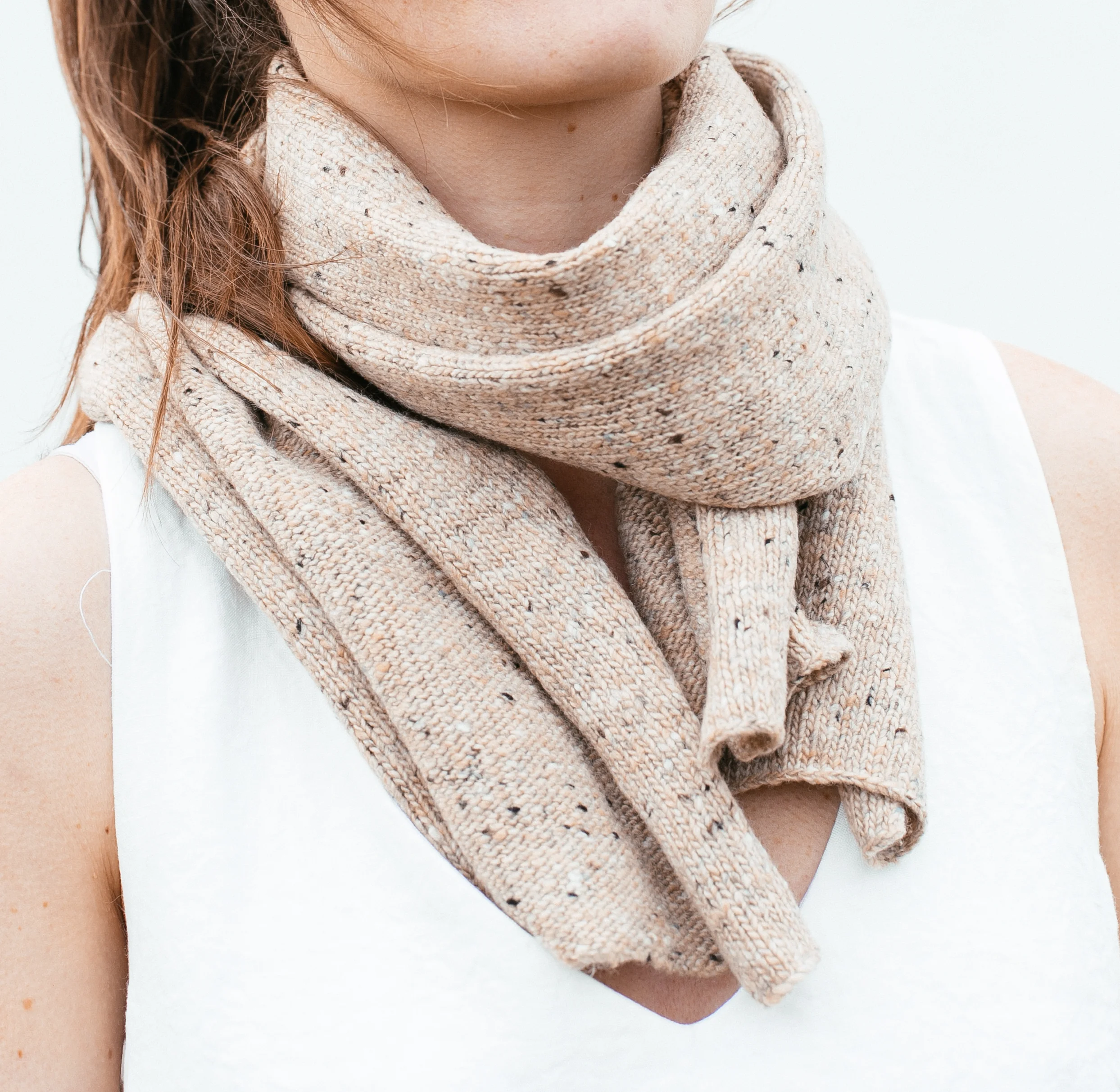 Irish Merino Wool Scarf - Small