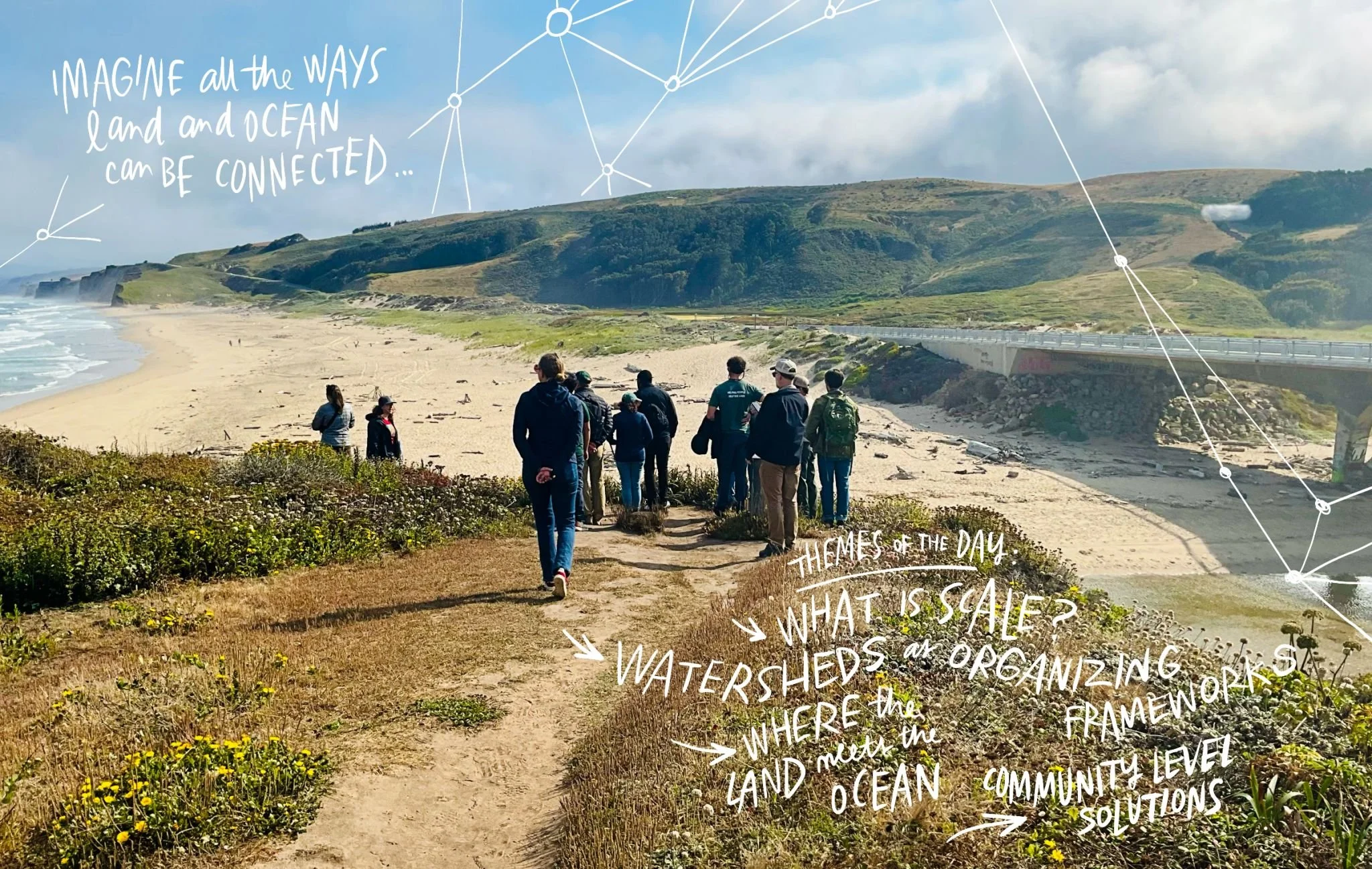 with the Santa Cruz Mountain Stewardship Network