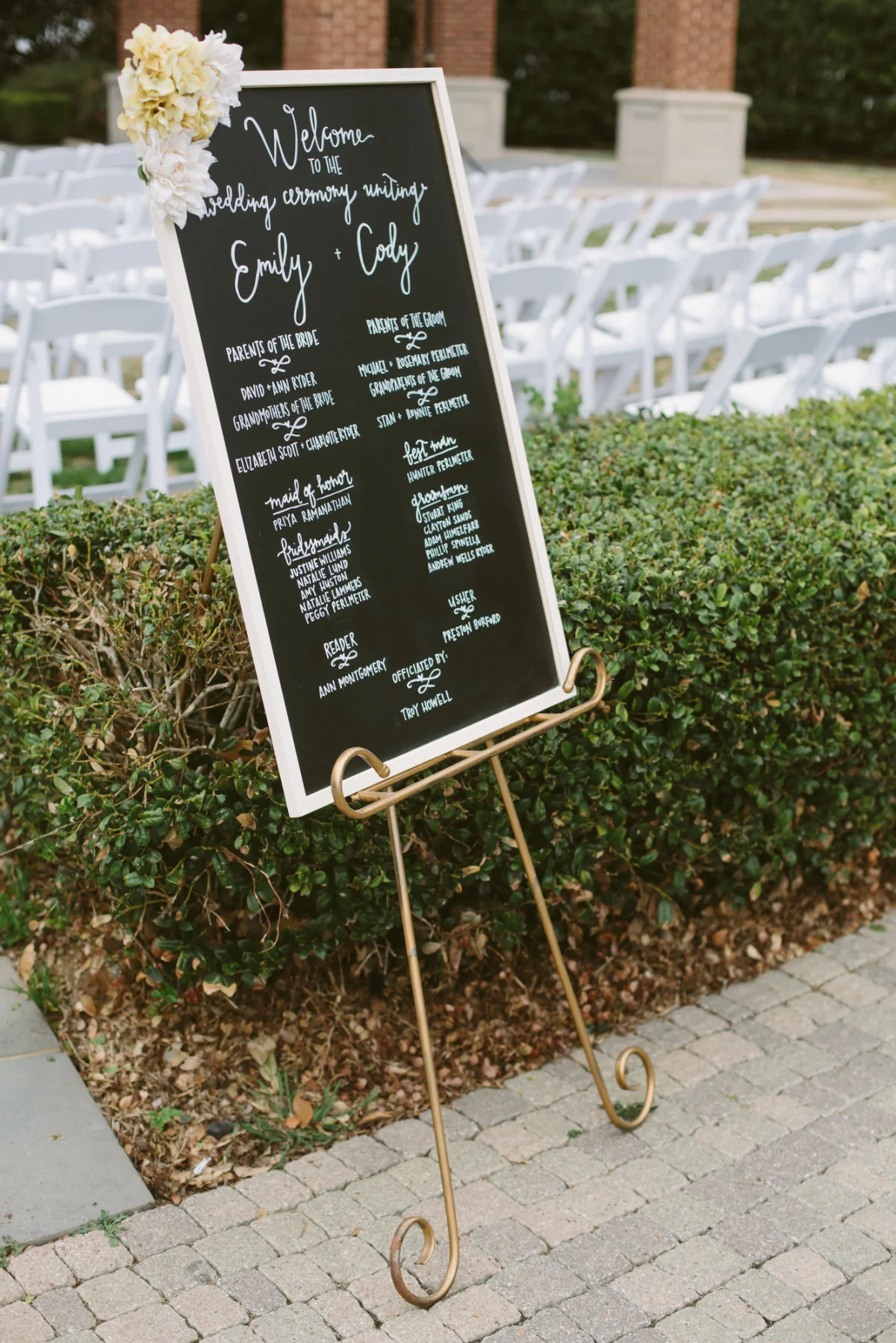 Rent My Dust Gold Easel