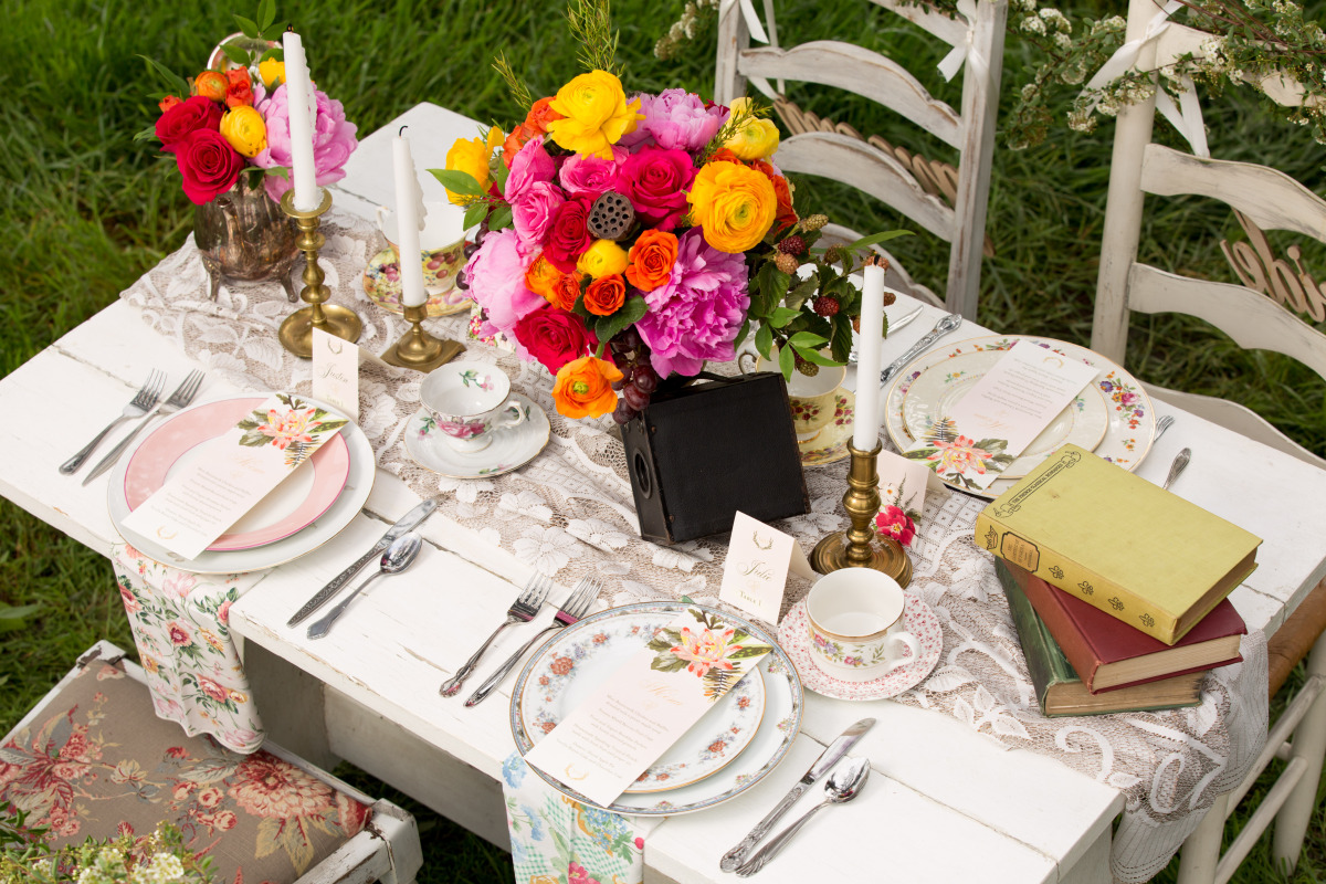 Mismatched China, Dinner, Salad, Teacup & Saucer