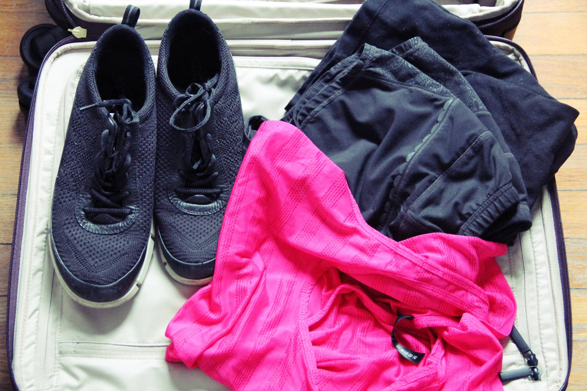 My next work trip is coming up. What's packed in my suitcase and on my agenda? 