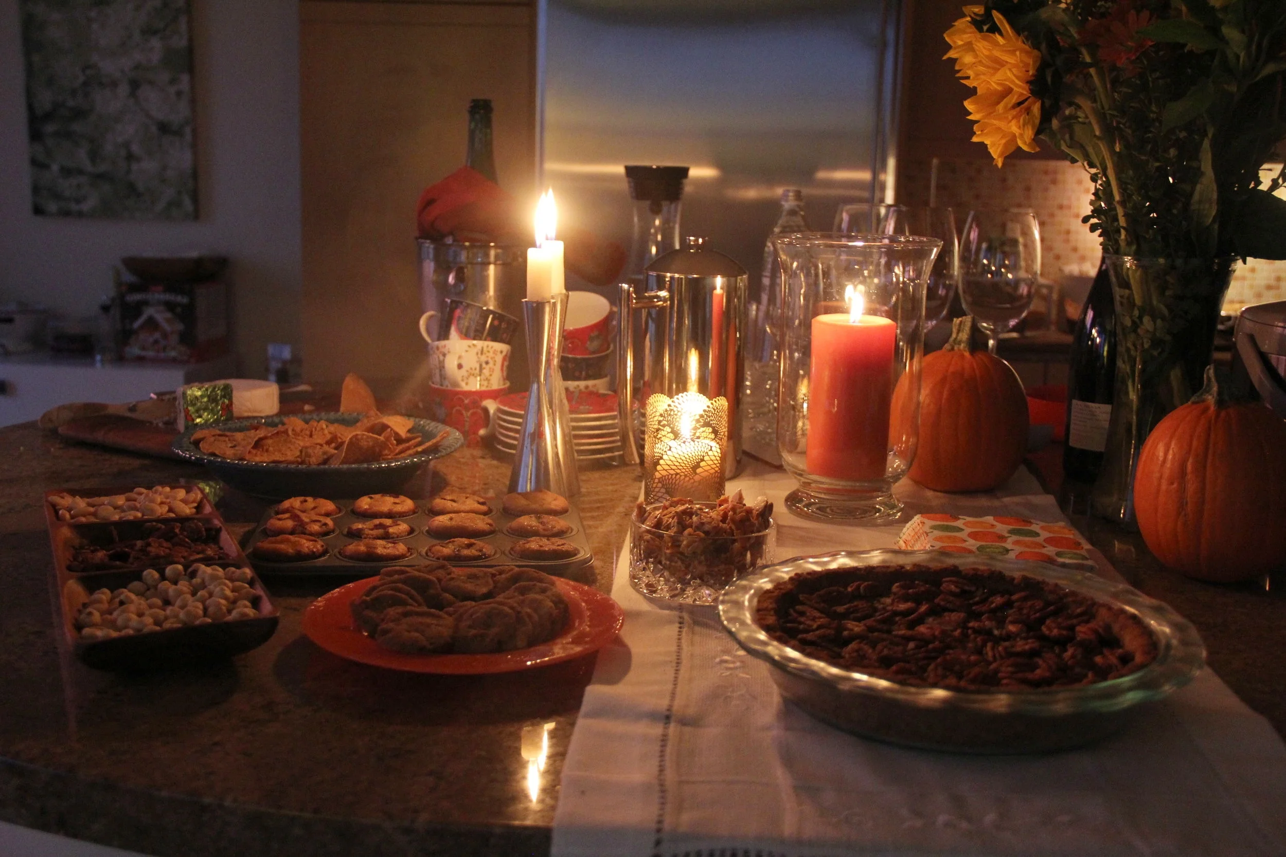 Our non-traditional turkey-free Thanksgiving  