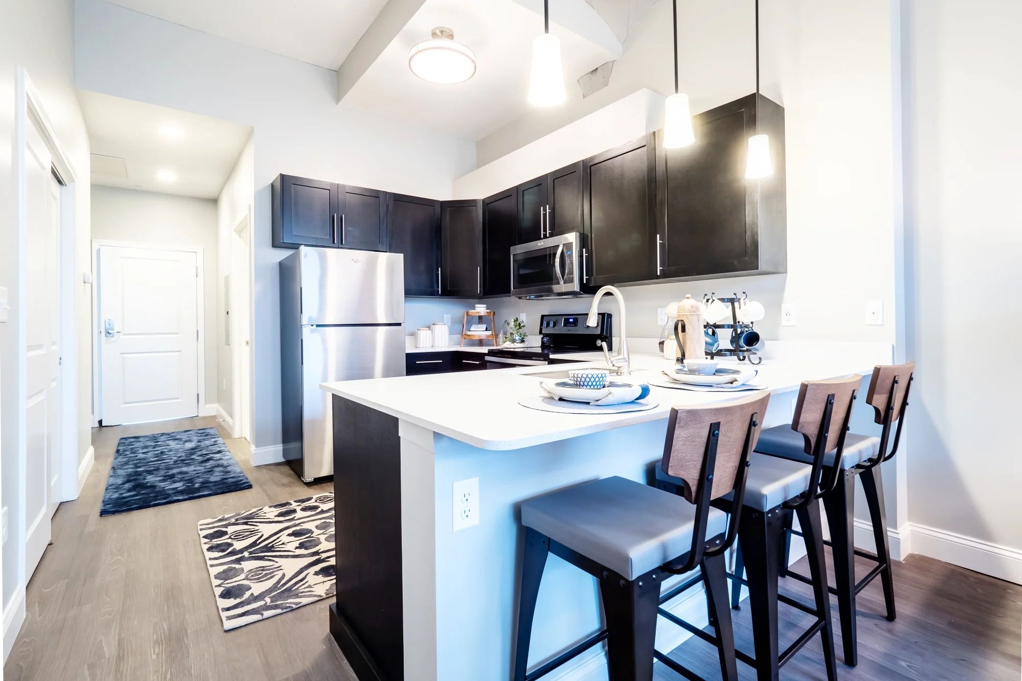 Kitchens vary by floorplan (Shown: 3 Sundial Ave.)