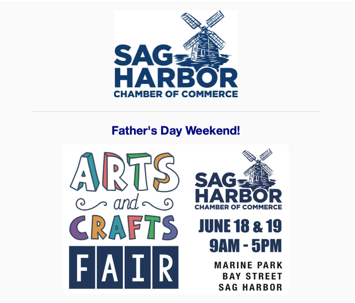 Sag Harbor Chamber Arts and Crafts Fair